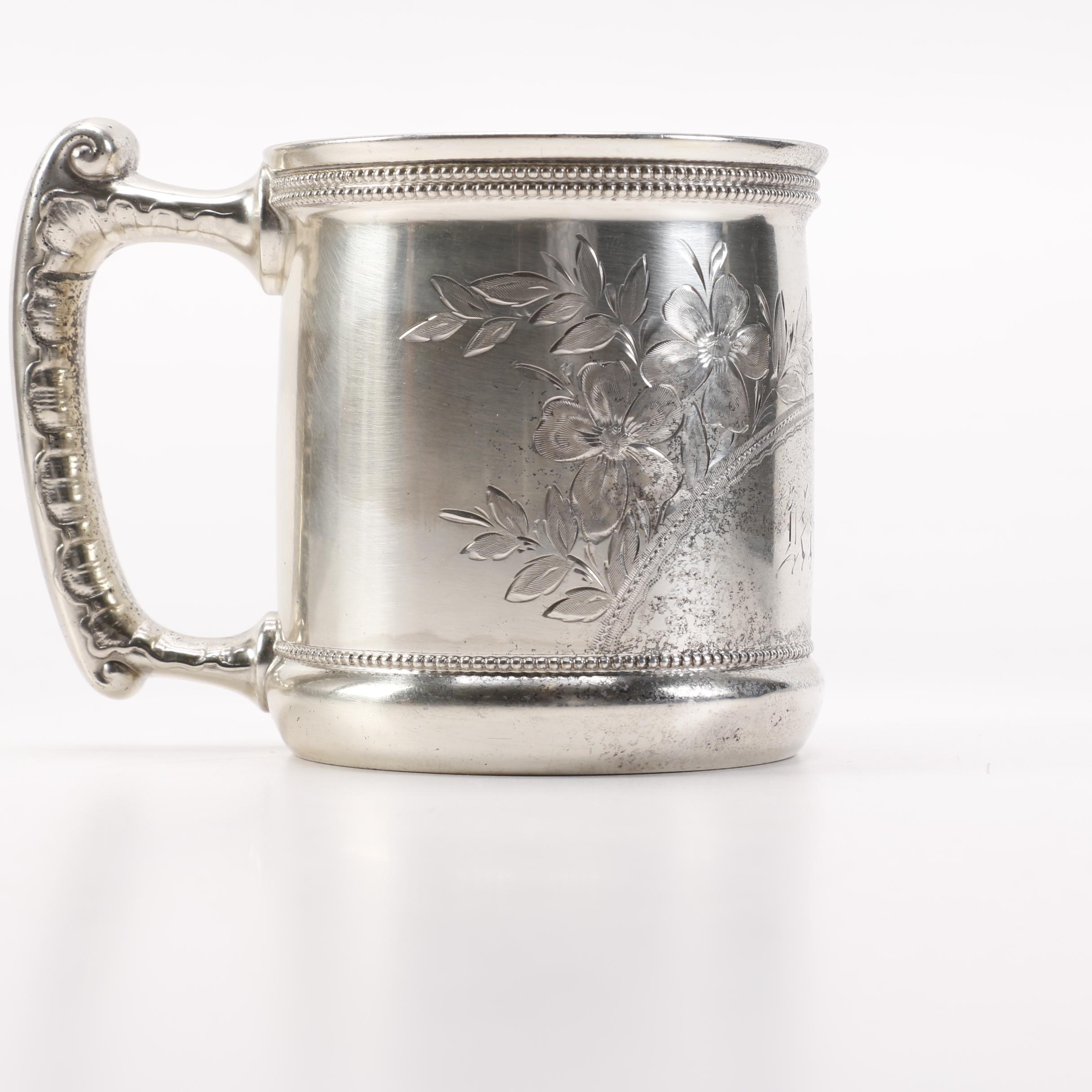 Late 19th Century Gorham Sterling Mug