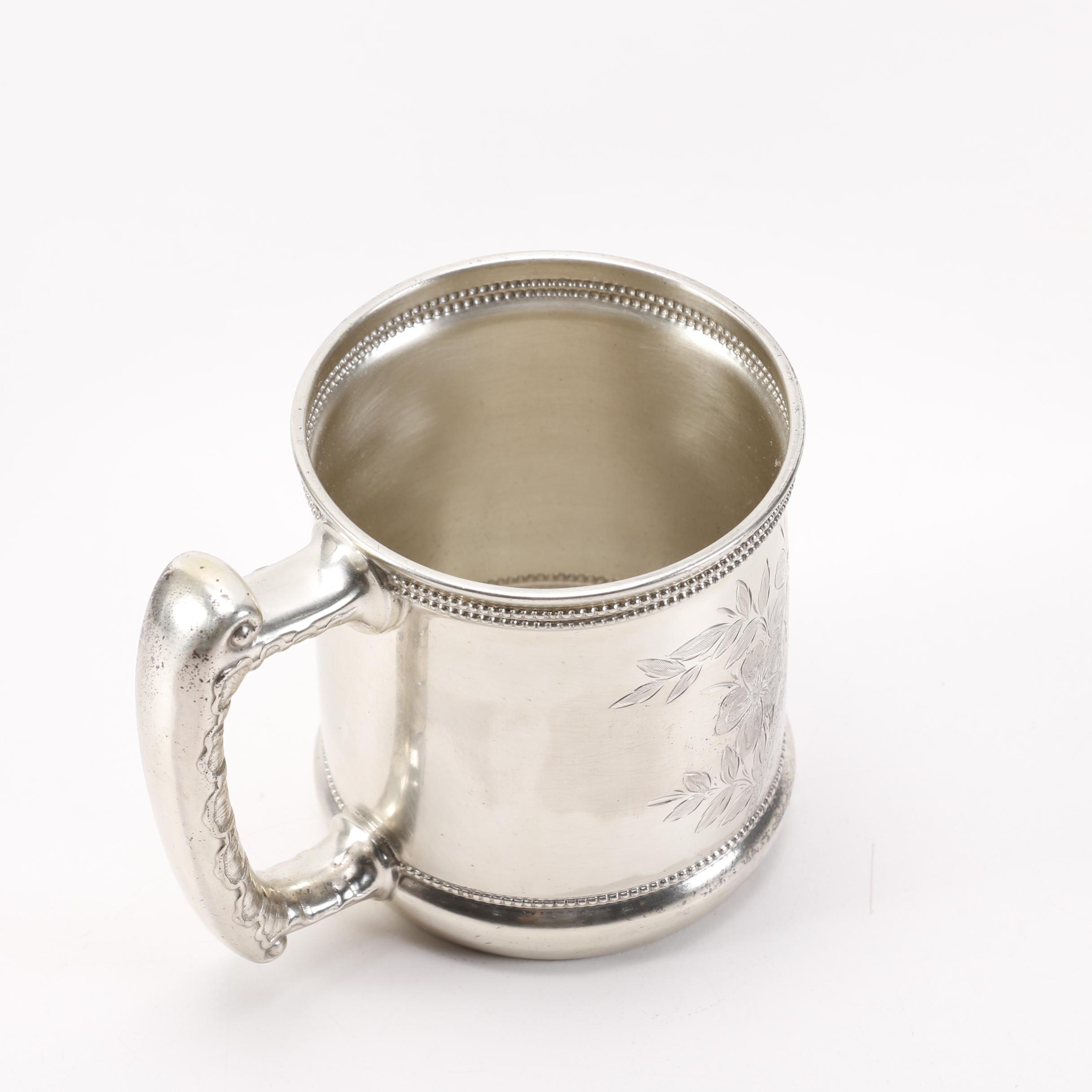 Late 19th Century Gorham Sterling Mug