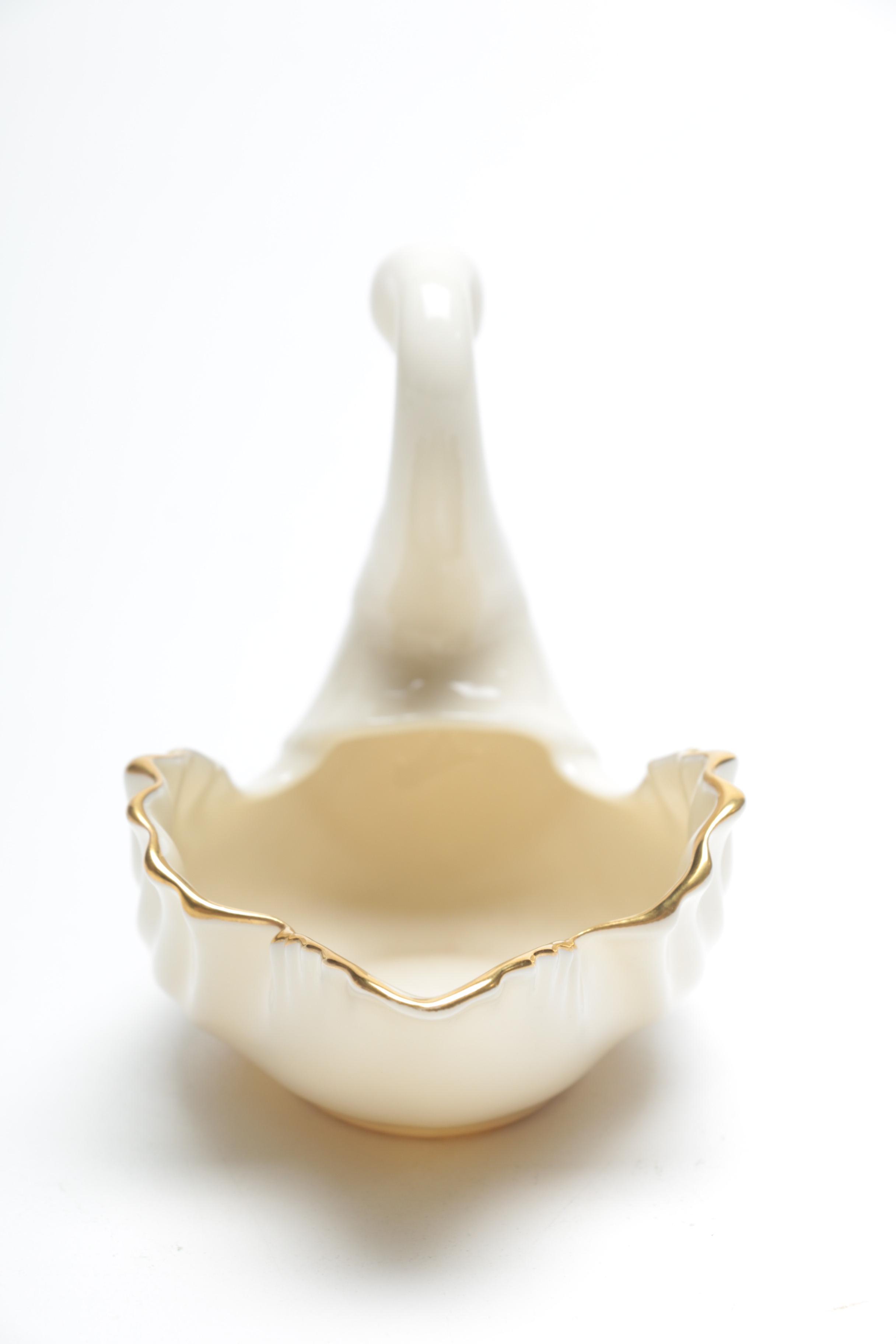 Lenox Swan Candy Dish