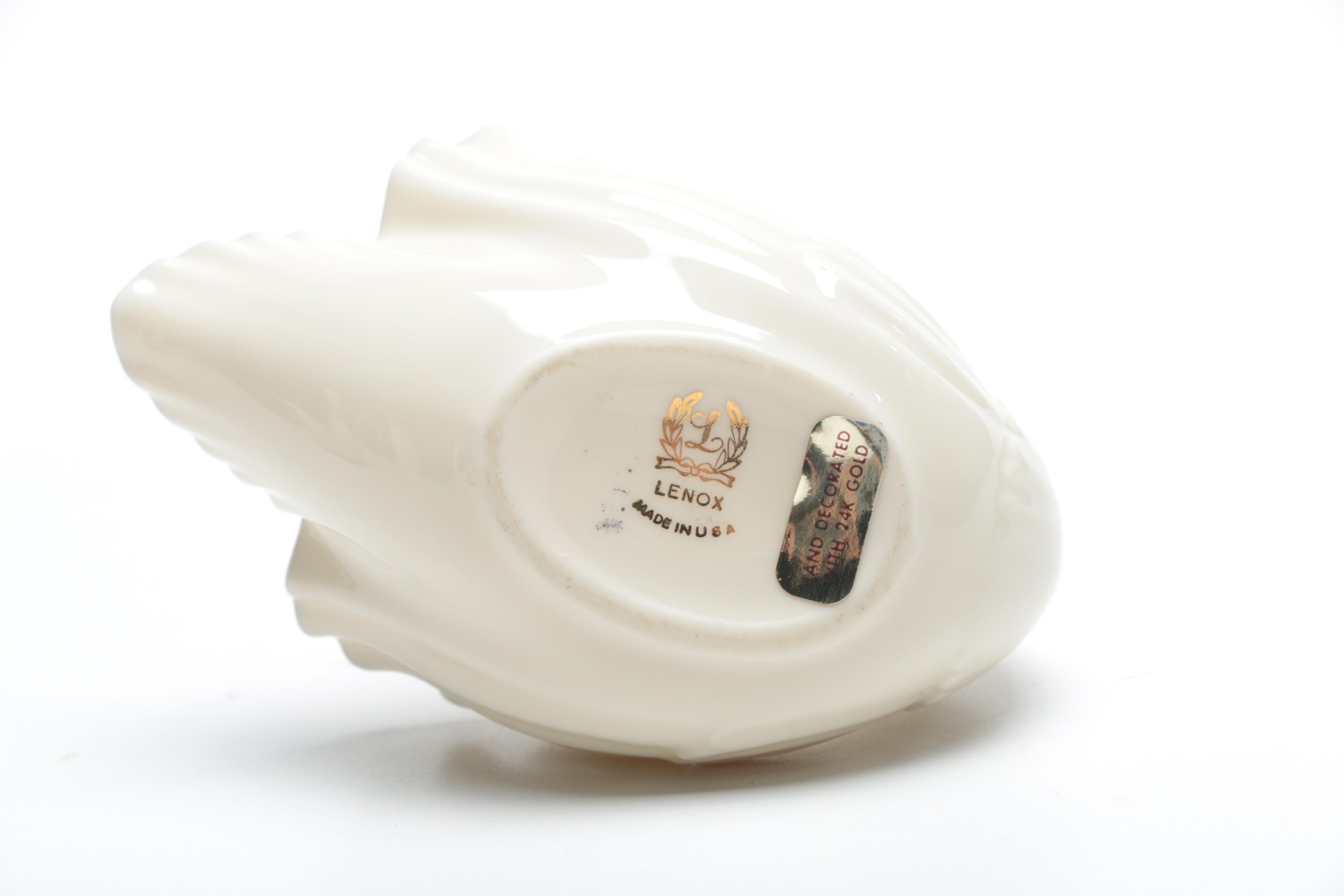 Lenox Swan Candy Dish
