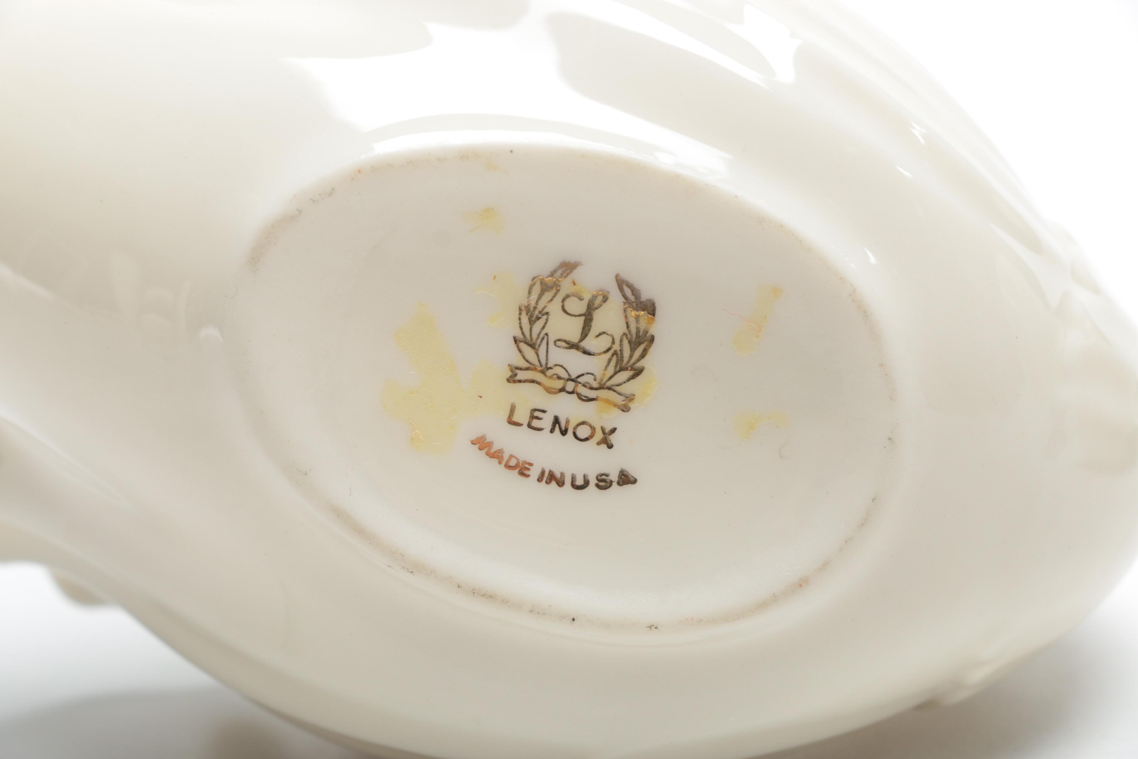 Lenox Swan Candy Dish