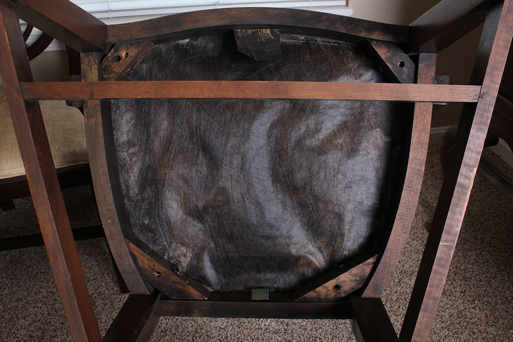 Hepplewhite Style Shield Back Dining Chairs by Ethan Allen