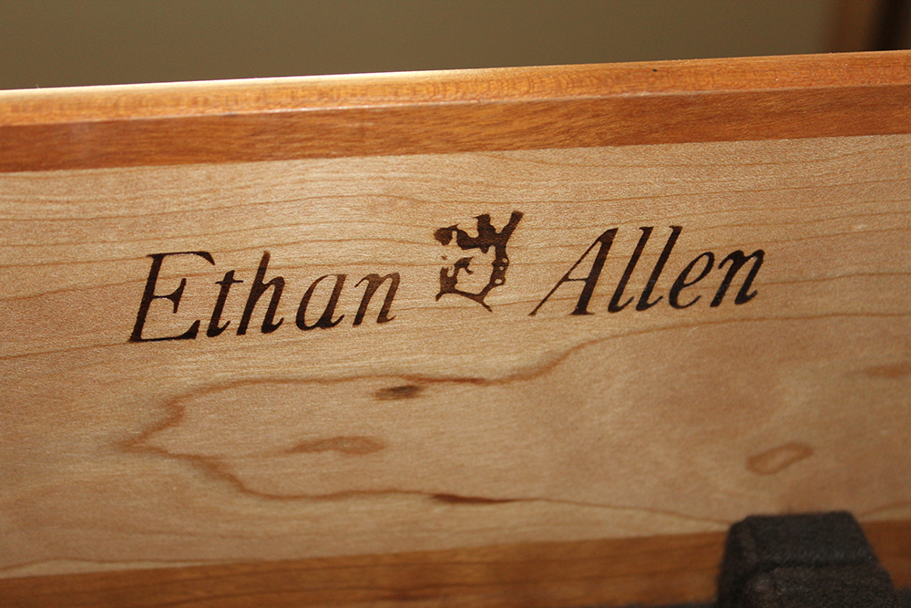 Queen Anne Style Sideboard and China Cabinet by Ethan Allen