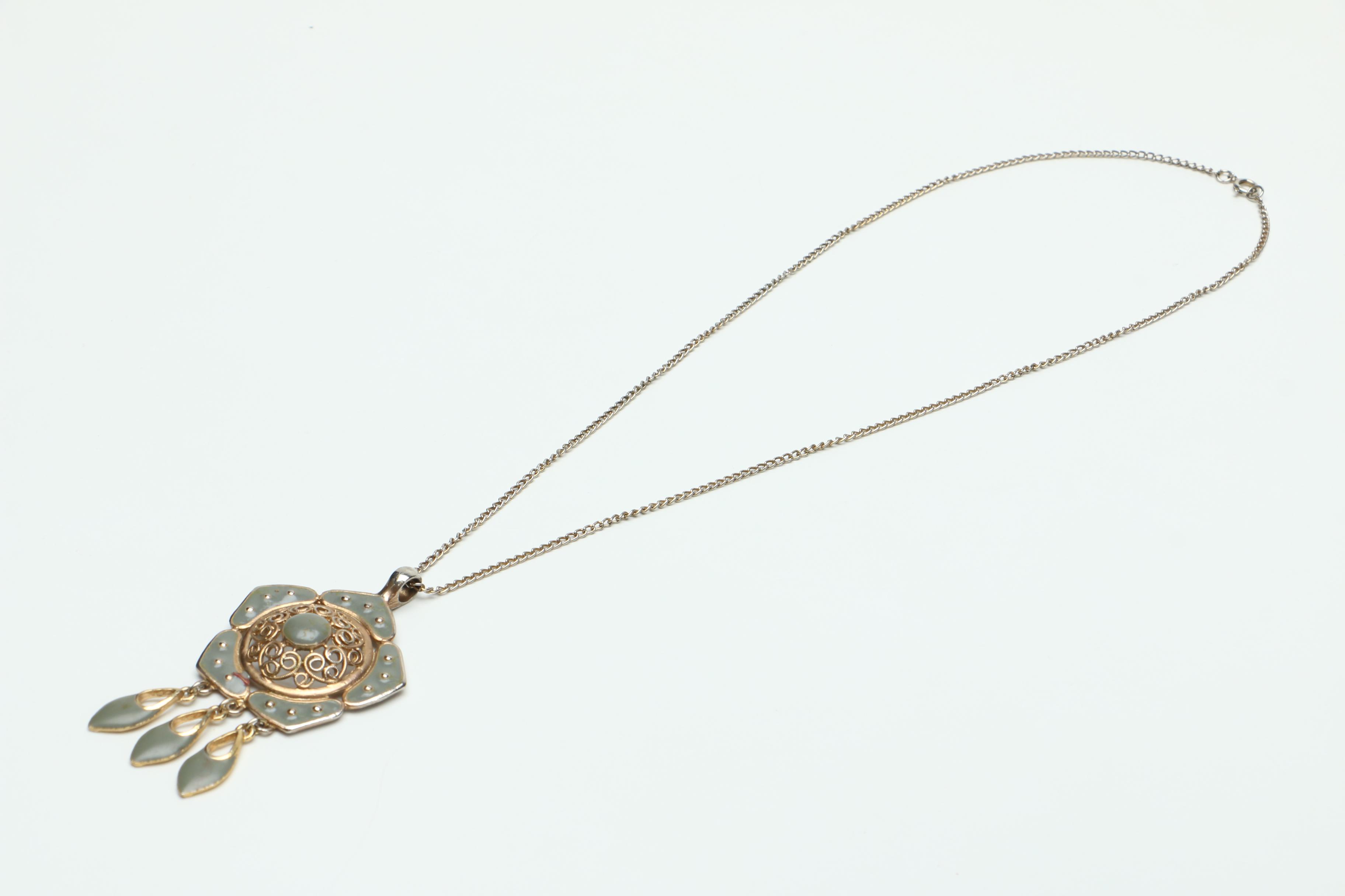 Gold Tone Costume Jewelry Assortment