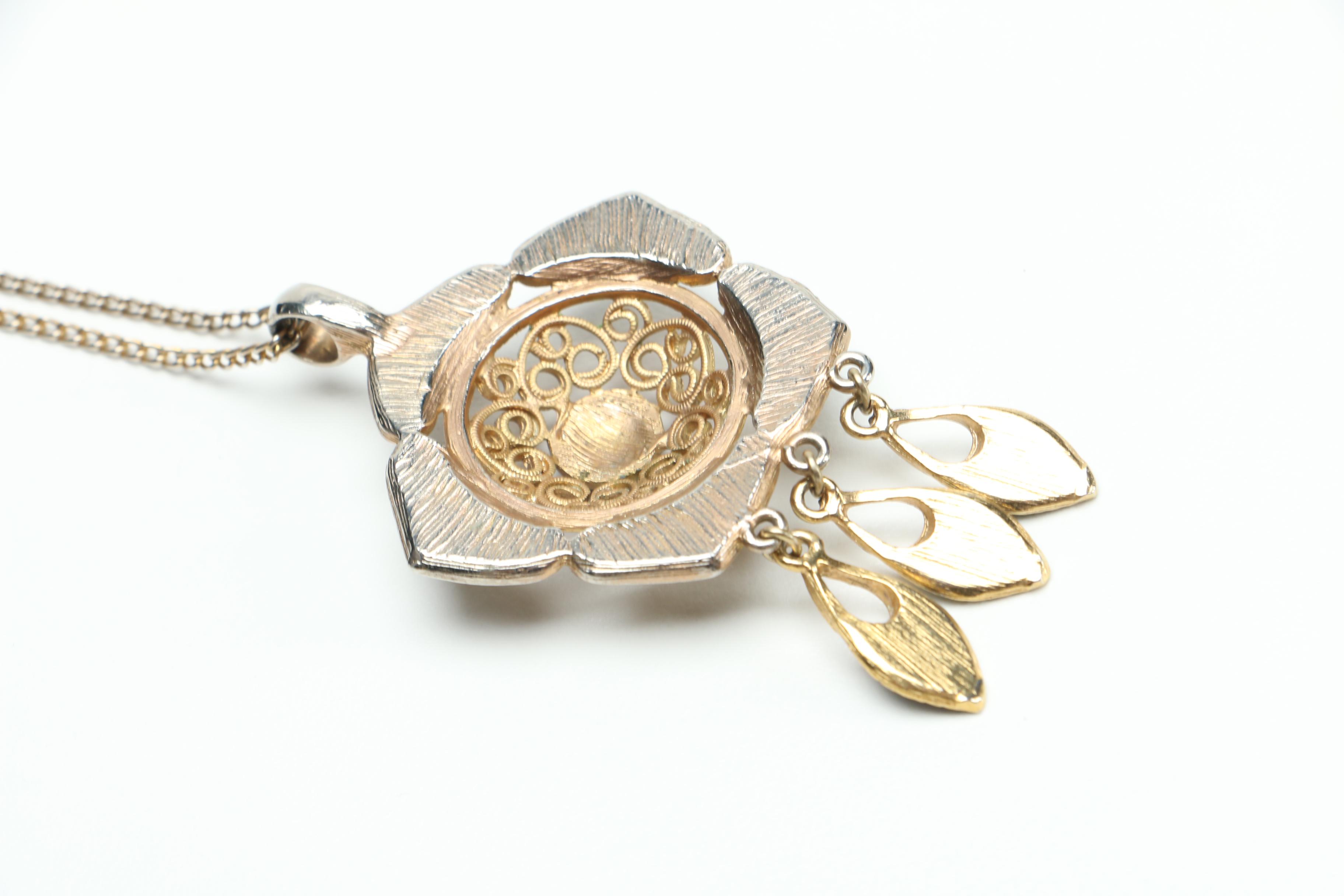 Gold Tone Costume Jewelry Assortment