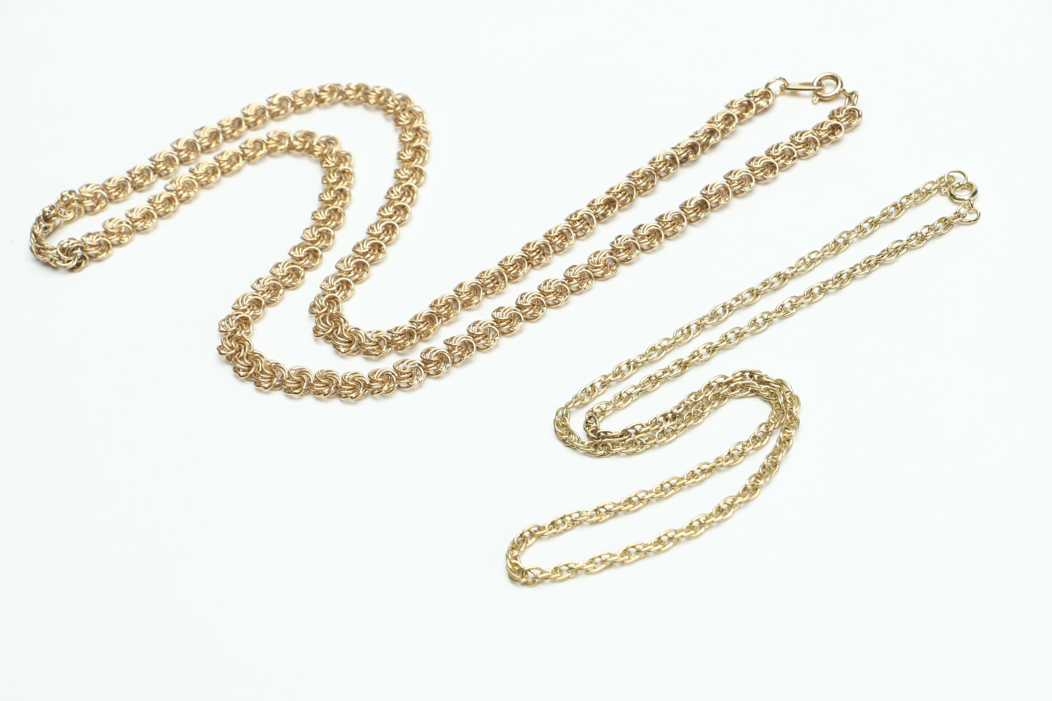 Gold Tone Costume Jewelry Assortment