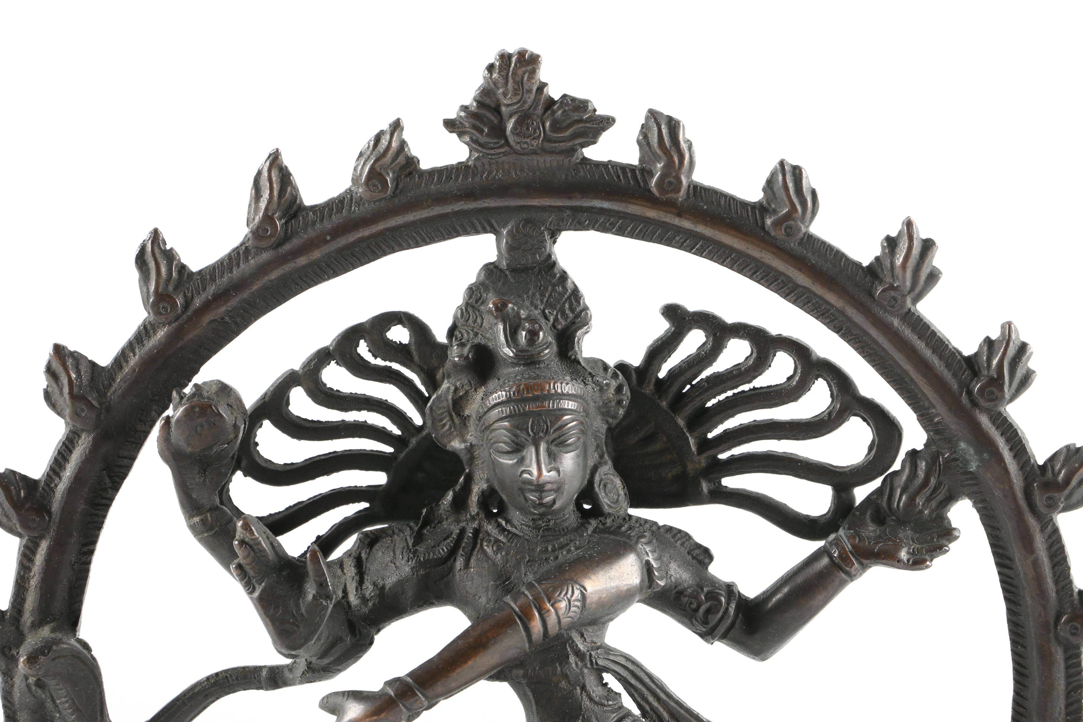 Vintage Bronze Sculpture of Shiva