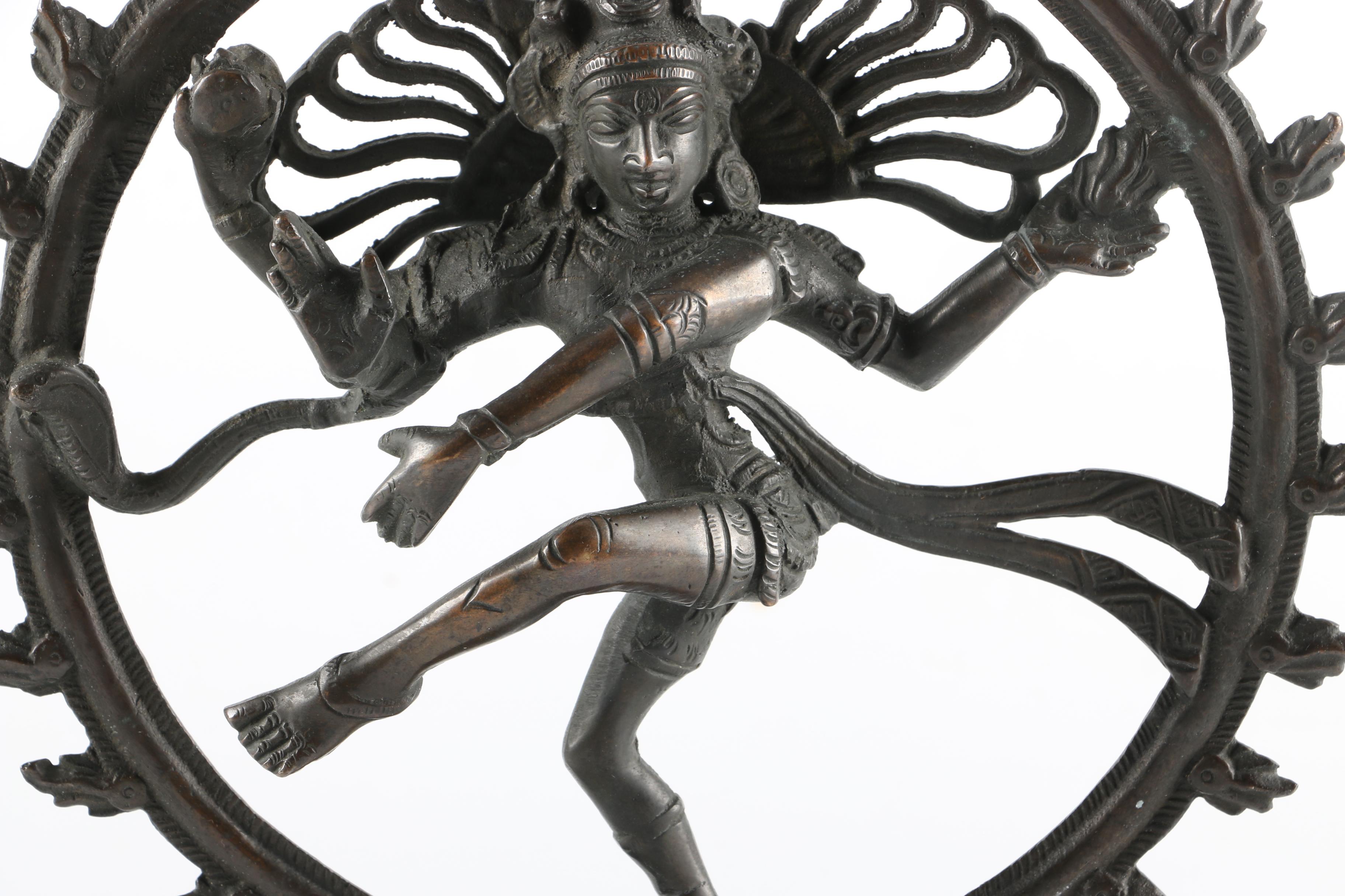 Vintage Bronze Sculpture of Shiva