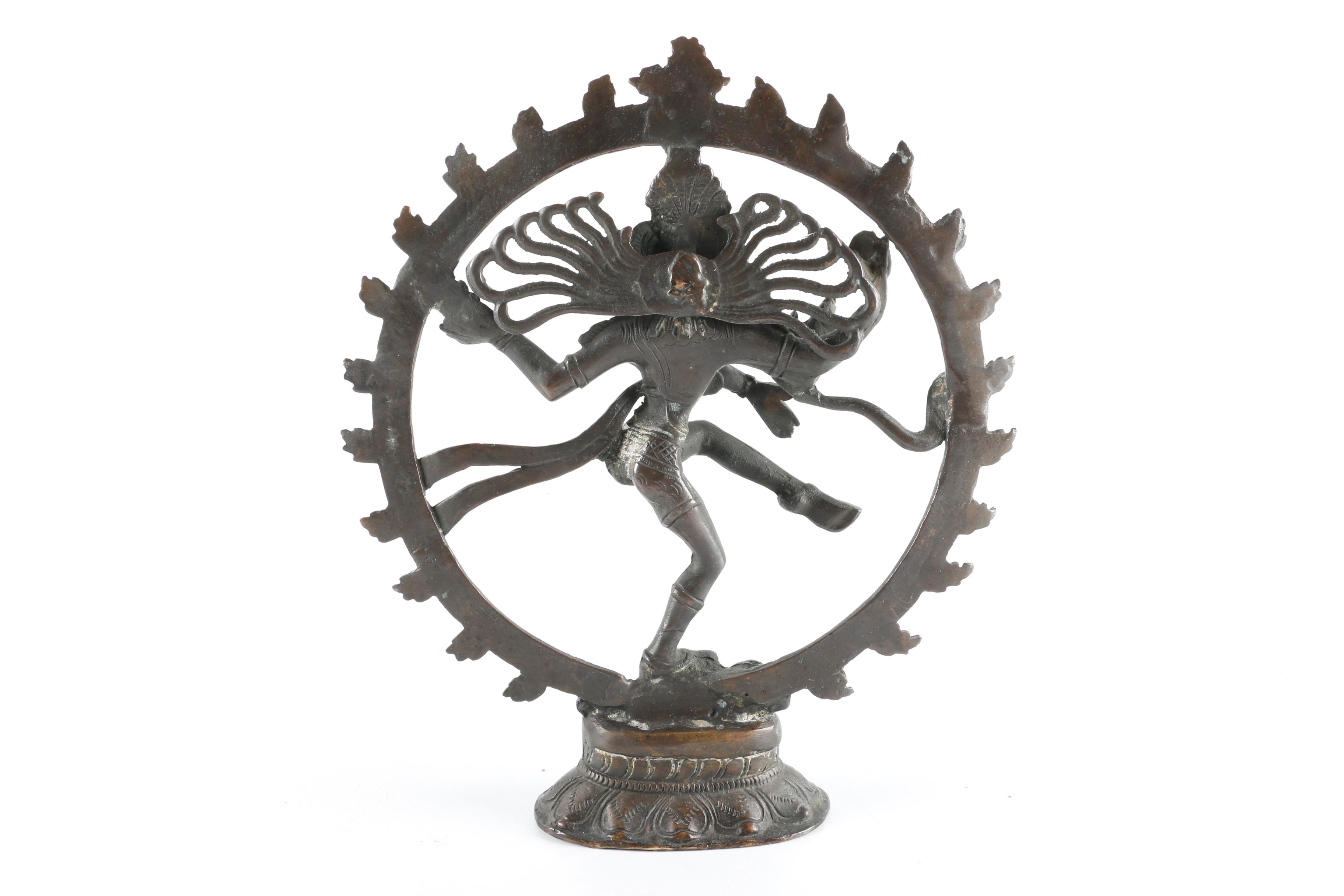 Vintage Bronze Sculpture of Shiva