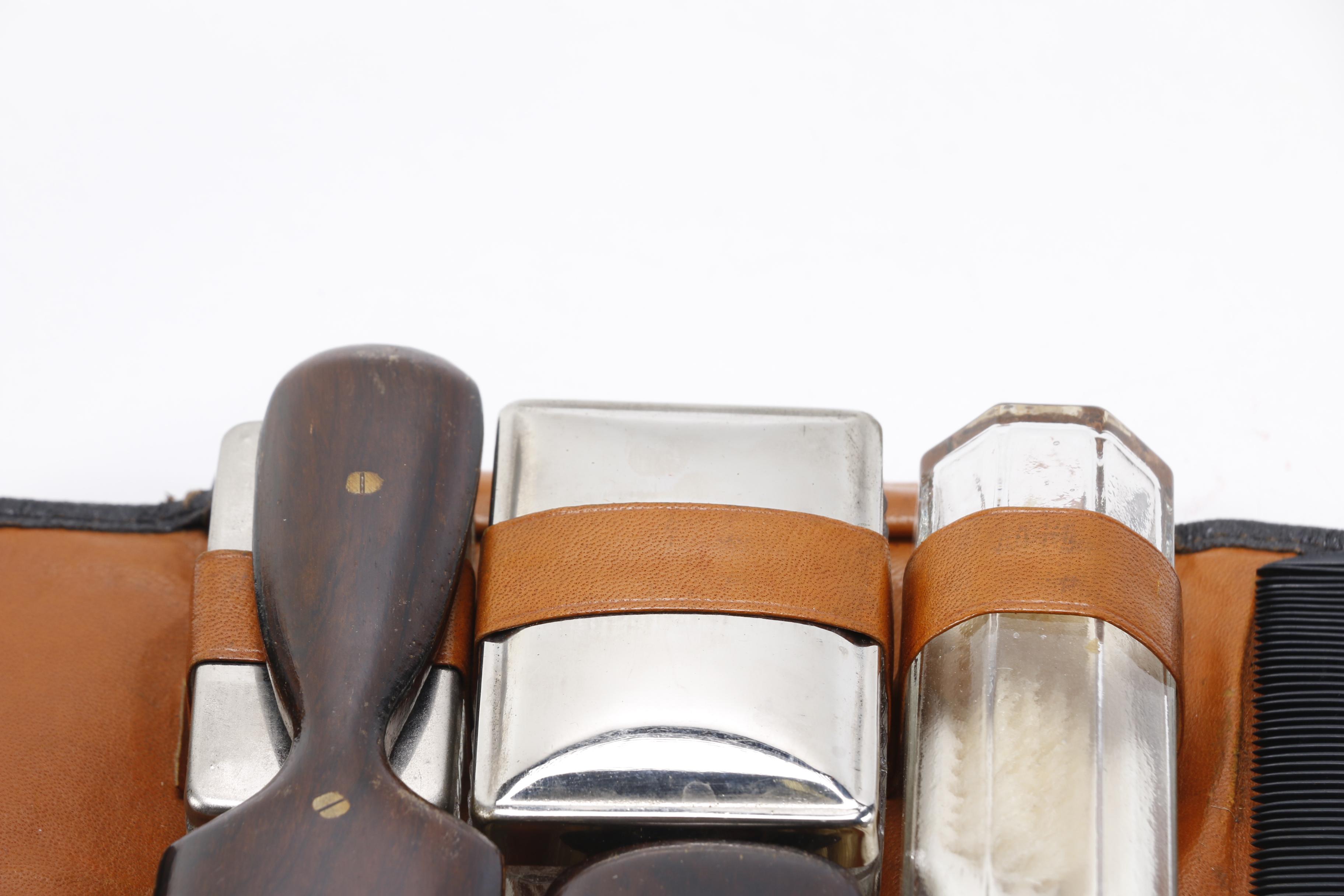 Men's Vintage Grooming Travel Set