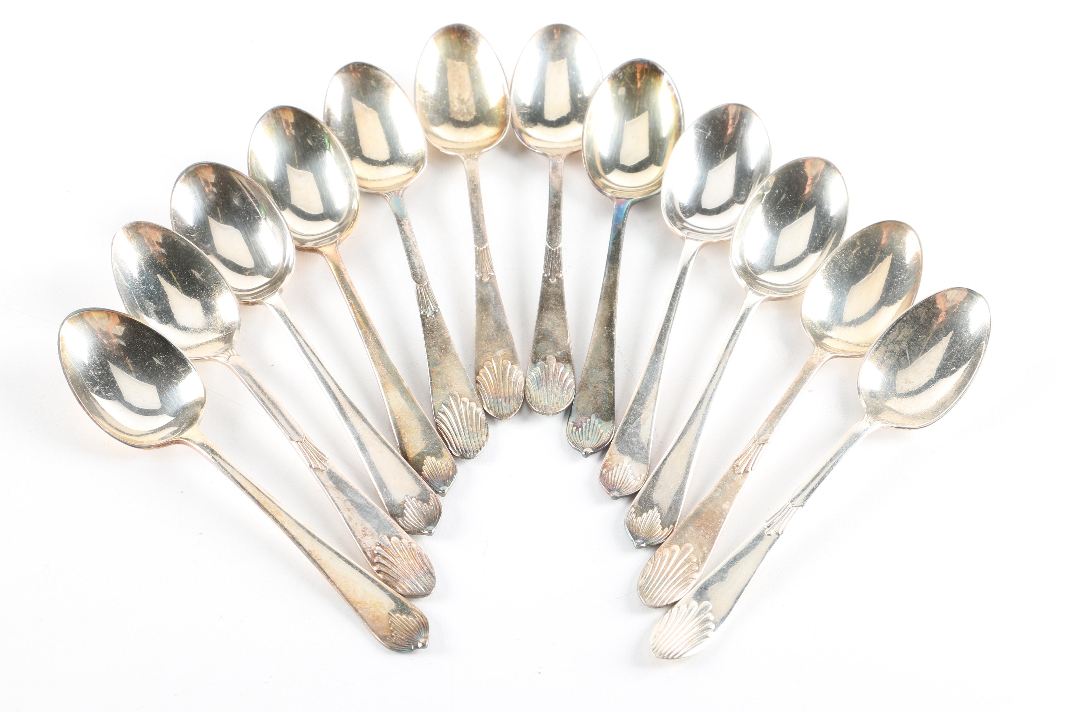 Silver Plated Spoon Set