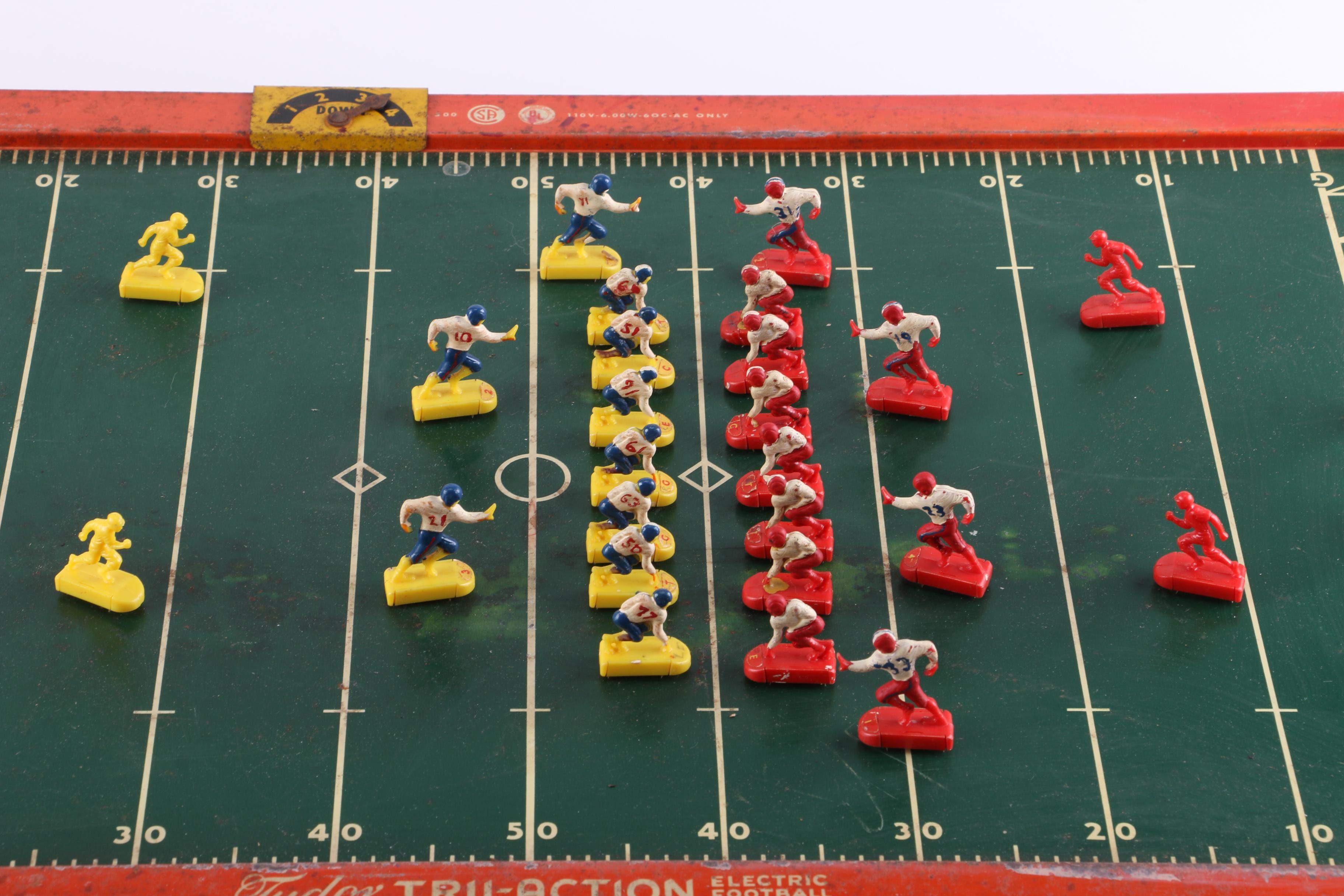 Vintage Tudor Tru-Action Electric Football Game