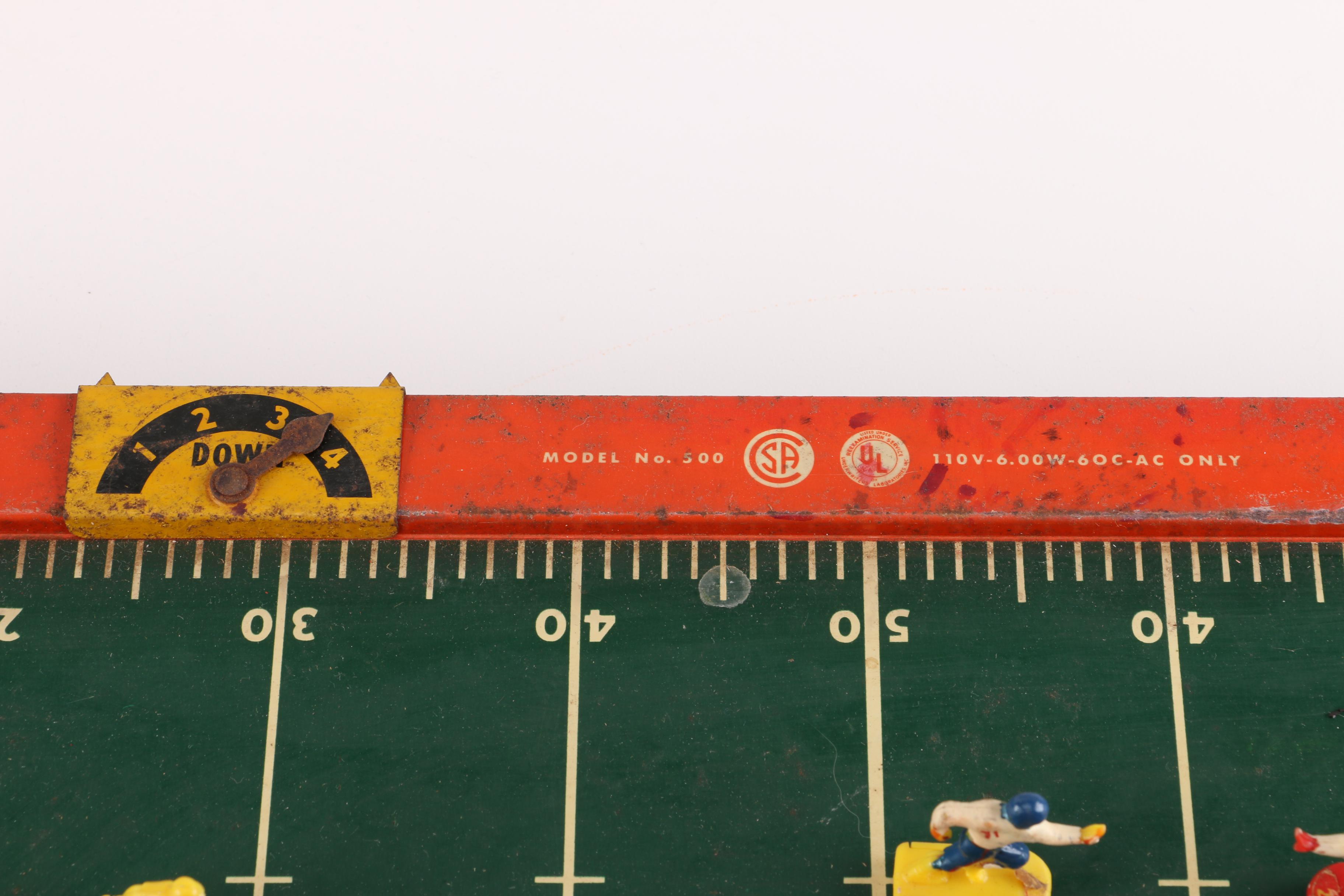 Vintage Tudor Tru-Action Electric Football Game