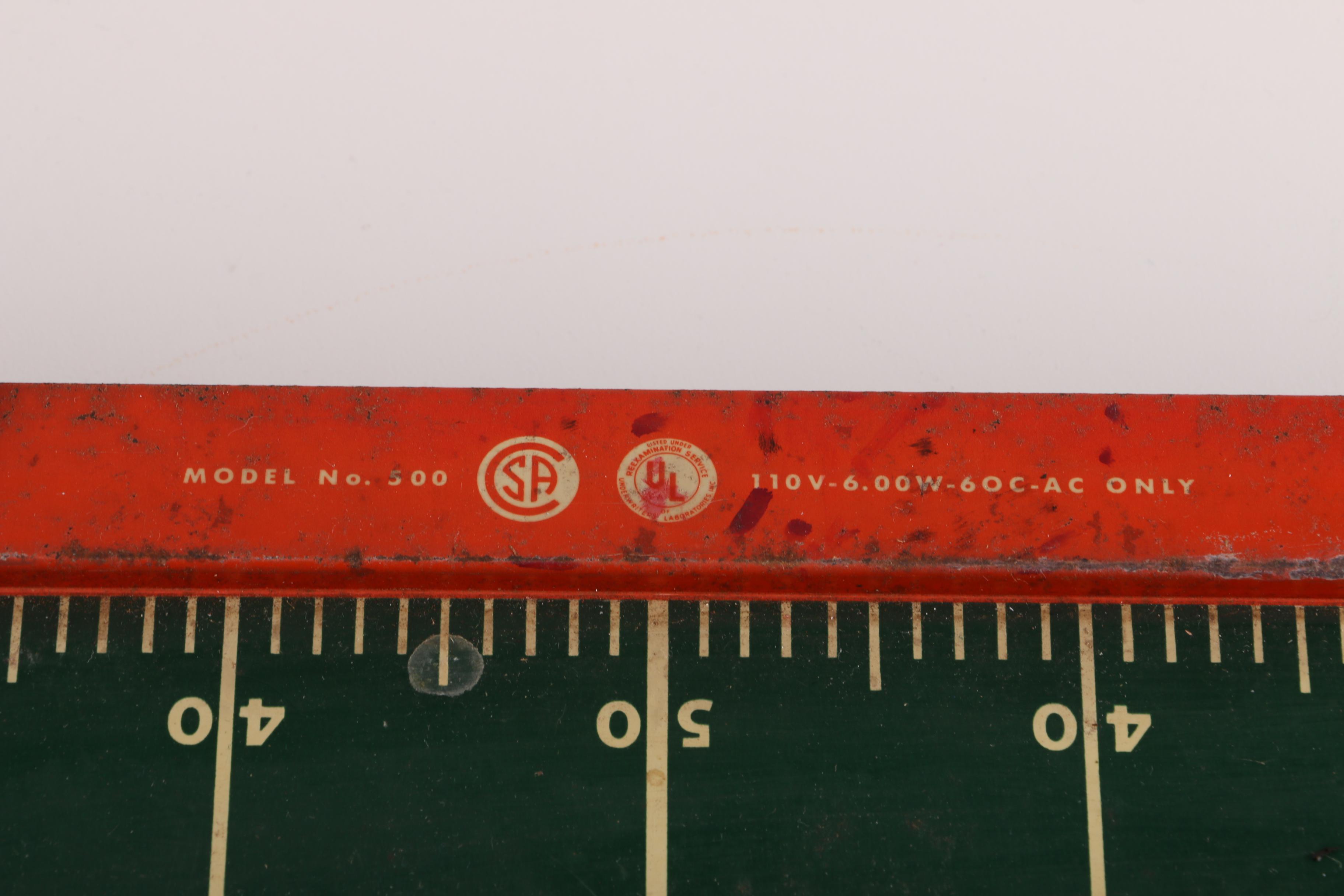 Vintage Tudor Tru-Action Electric Football Game