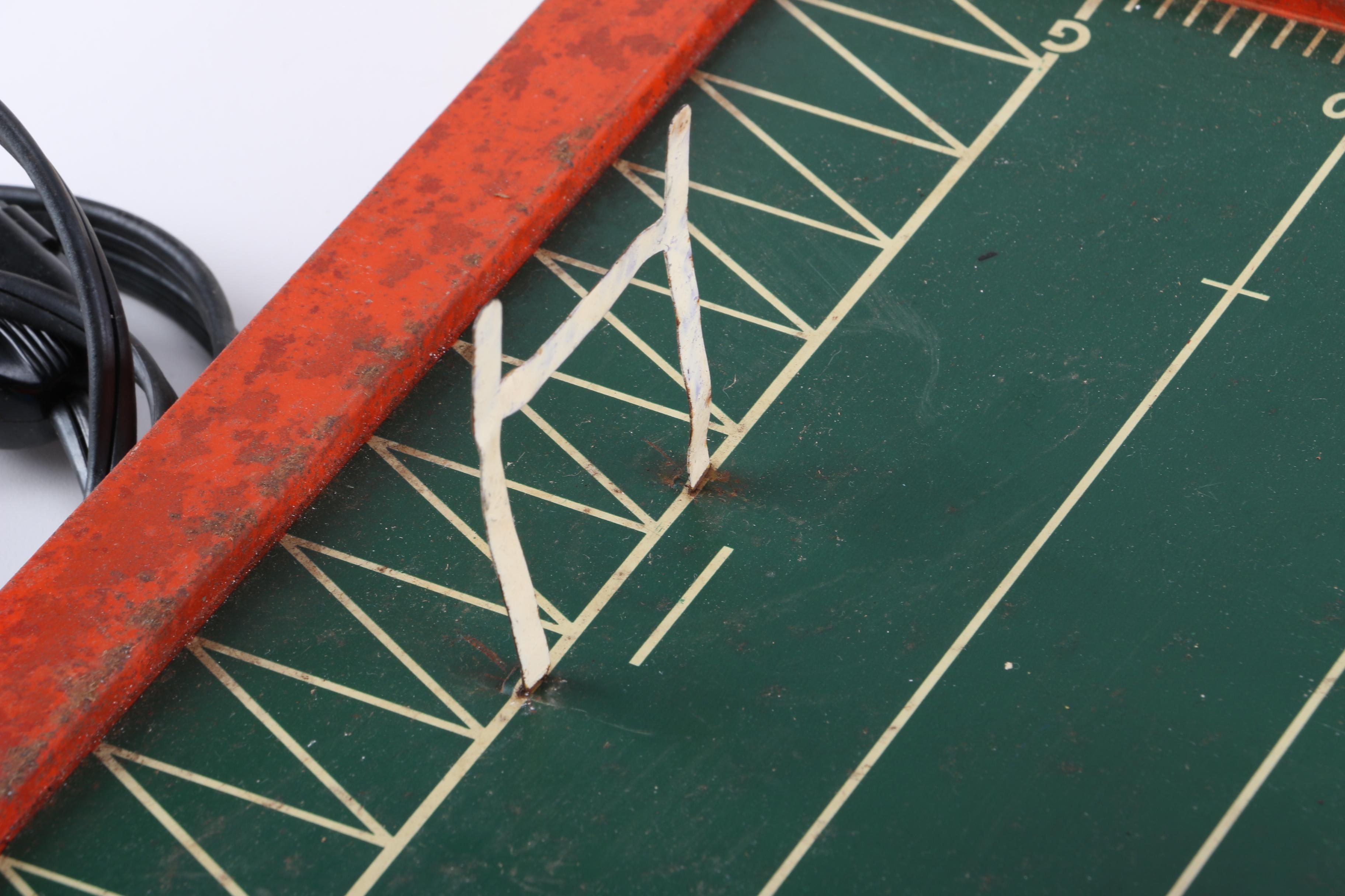 Vintage Tudor Tru-Action Electric Football Game