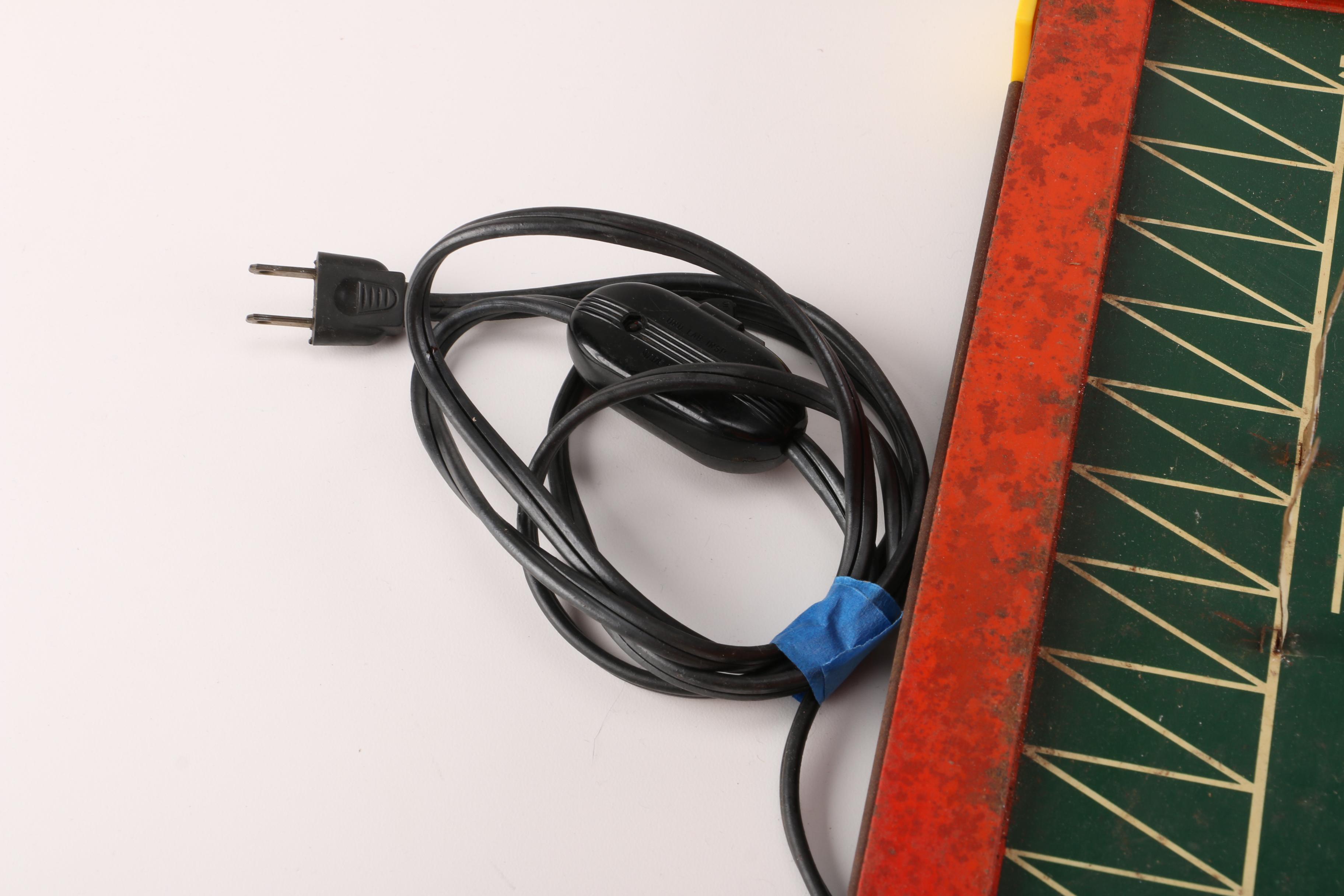 Vintage Tudor Tru-Action Electric Football Game