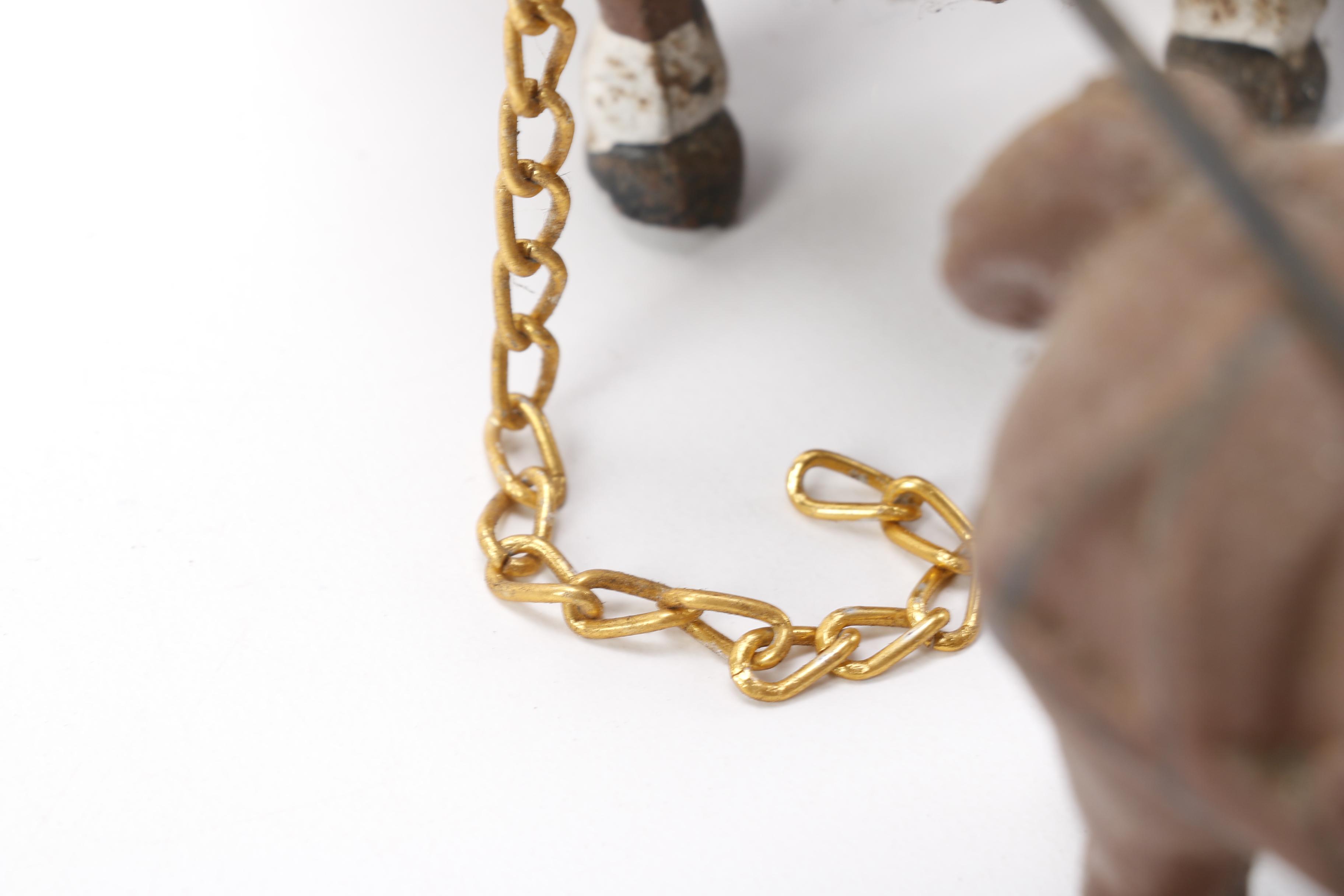 Vintage Toy Replica Cast Iron Beer Wagon