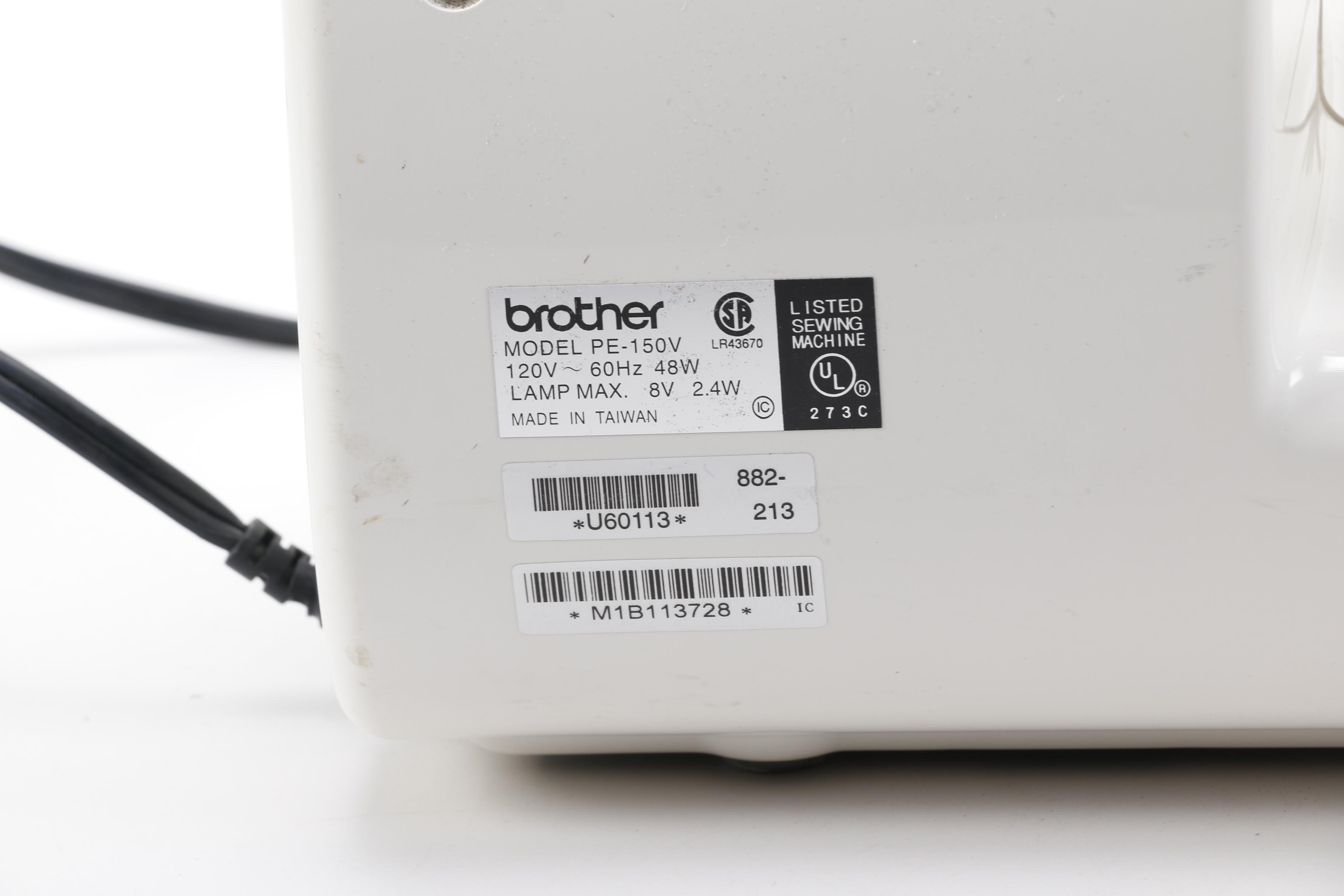 Brother Sewing Machine PE-150