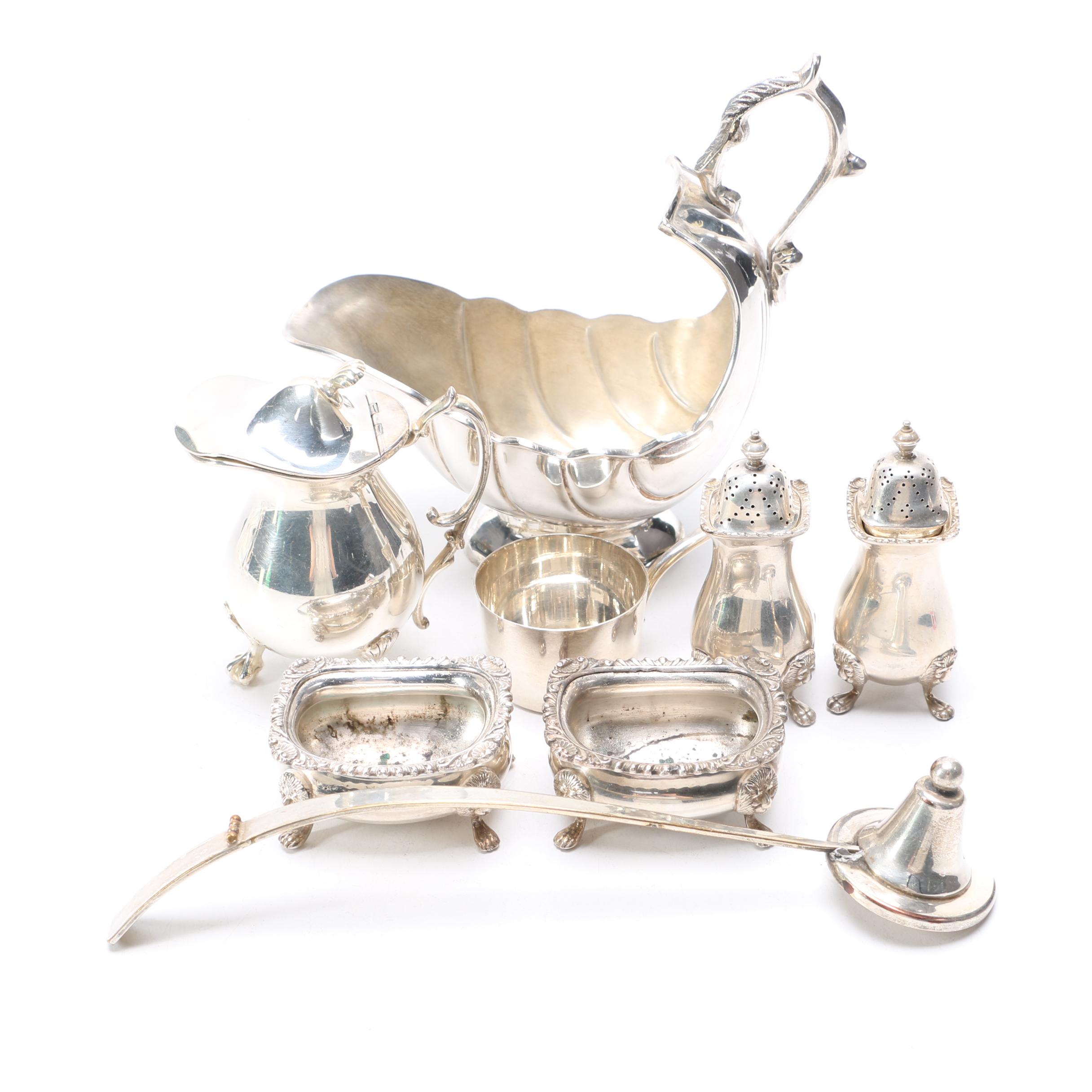 Group of Silver Plate Items Including Christofle