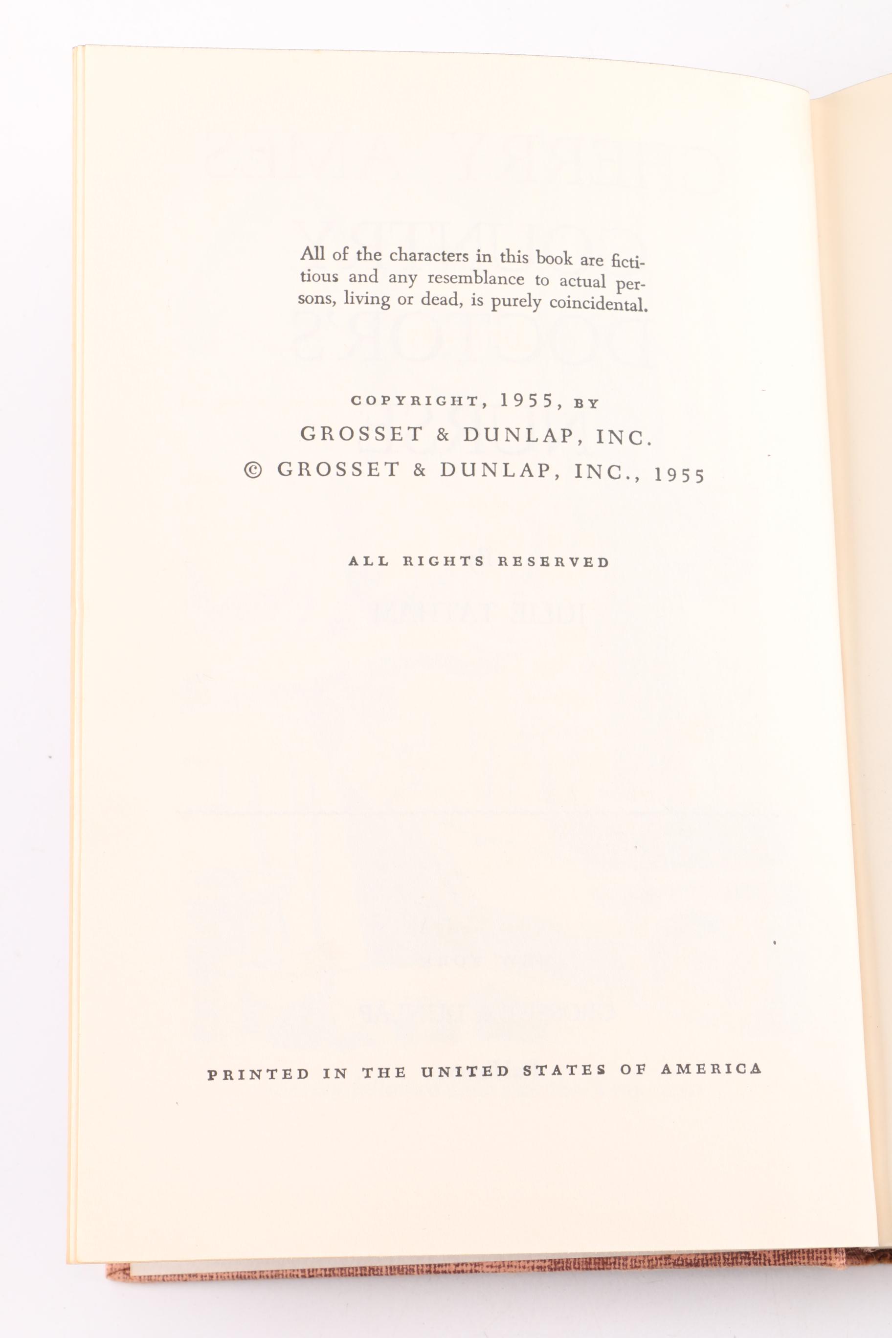 Mid Century Doctor Themed Books, Featuring 1955 Cherry Ames Book