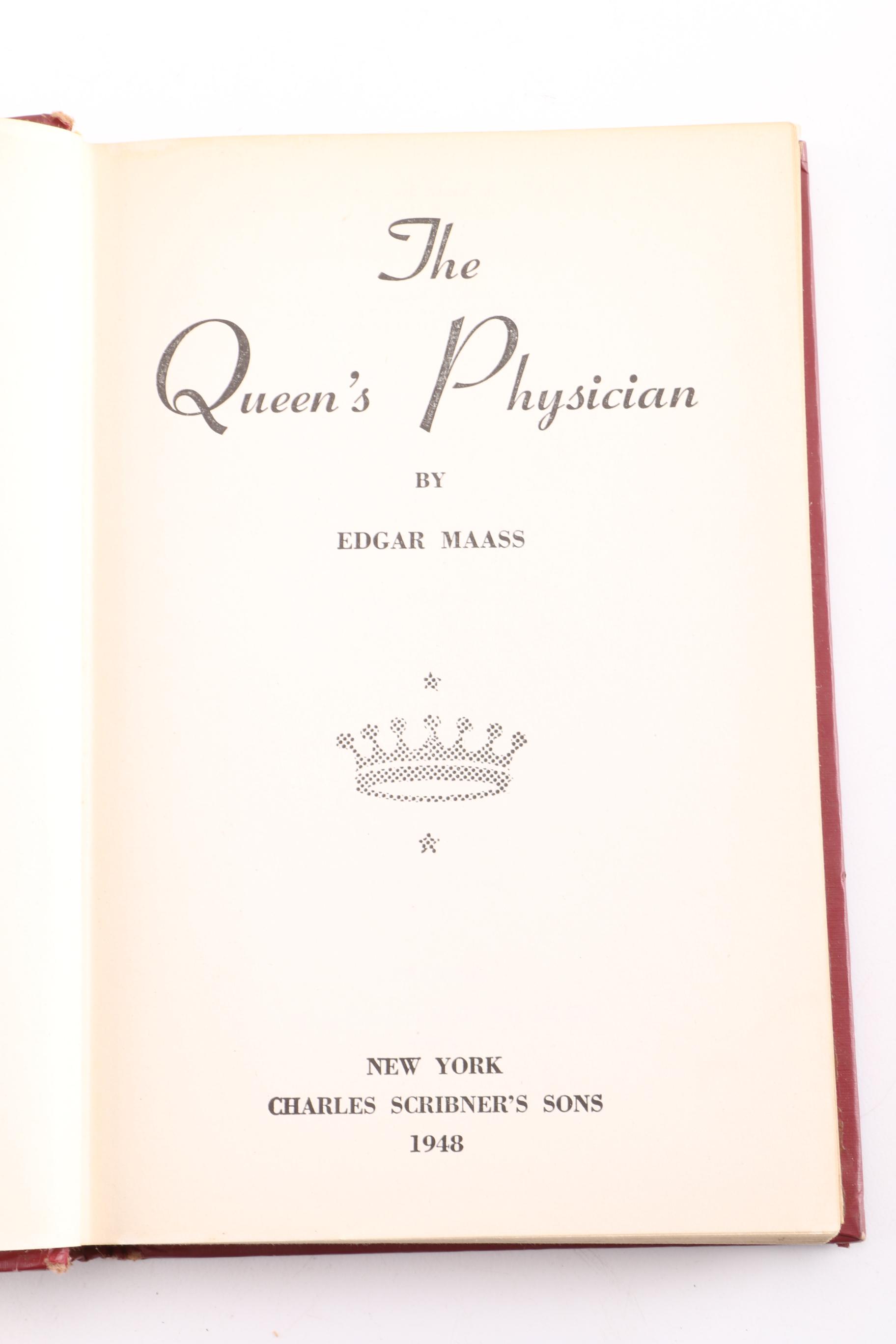Mid Century Doctor Themed Books, Featuring 1955 Cherry Ames Book