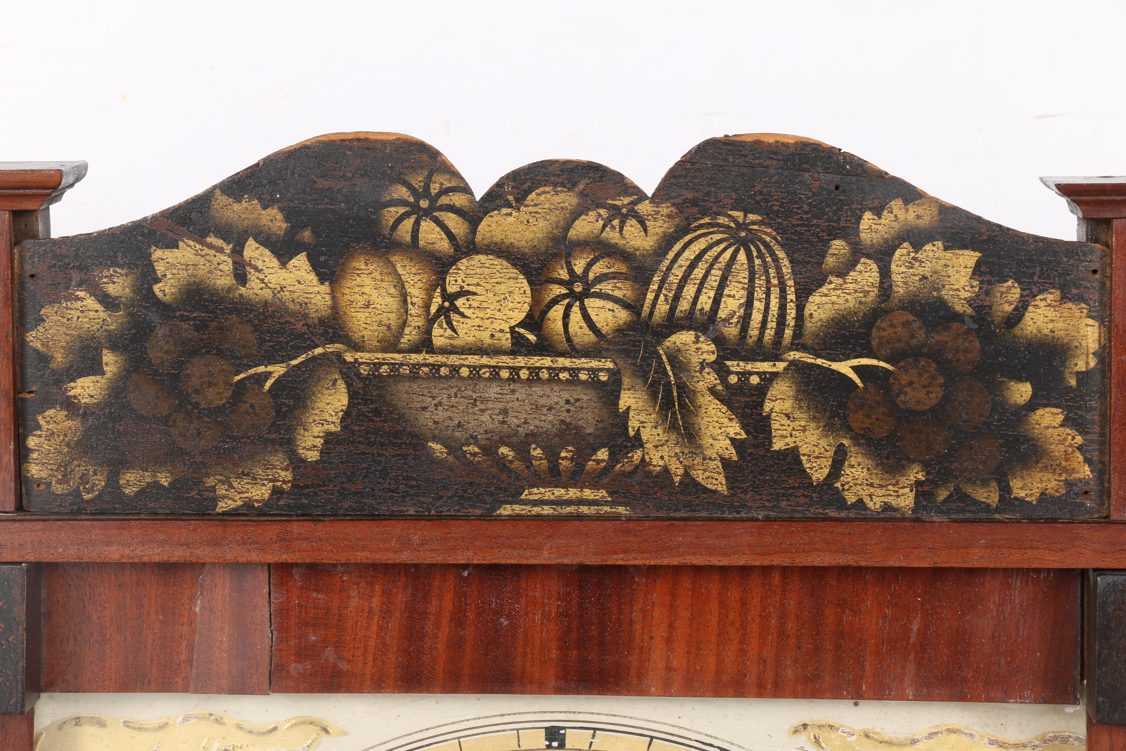 Antique Seth Thomas Style Wooden Shelf Clock