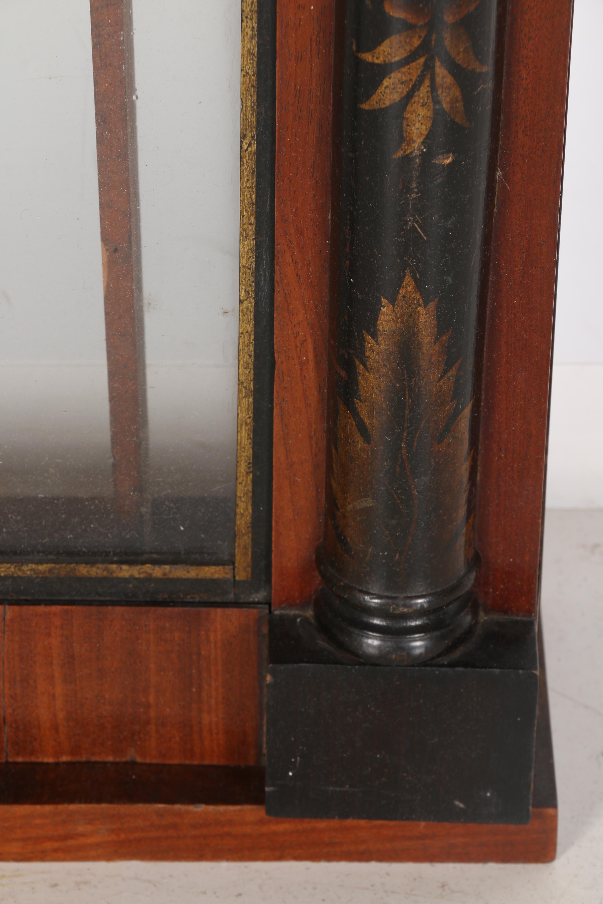 Antique Seth Thomas Style Wooden Shelf Clock