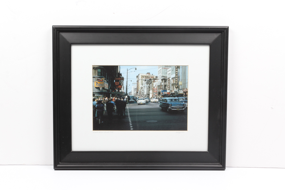 Vintage Columbus Ohio Framed Photographs