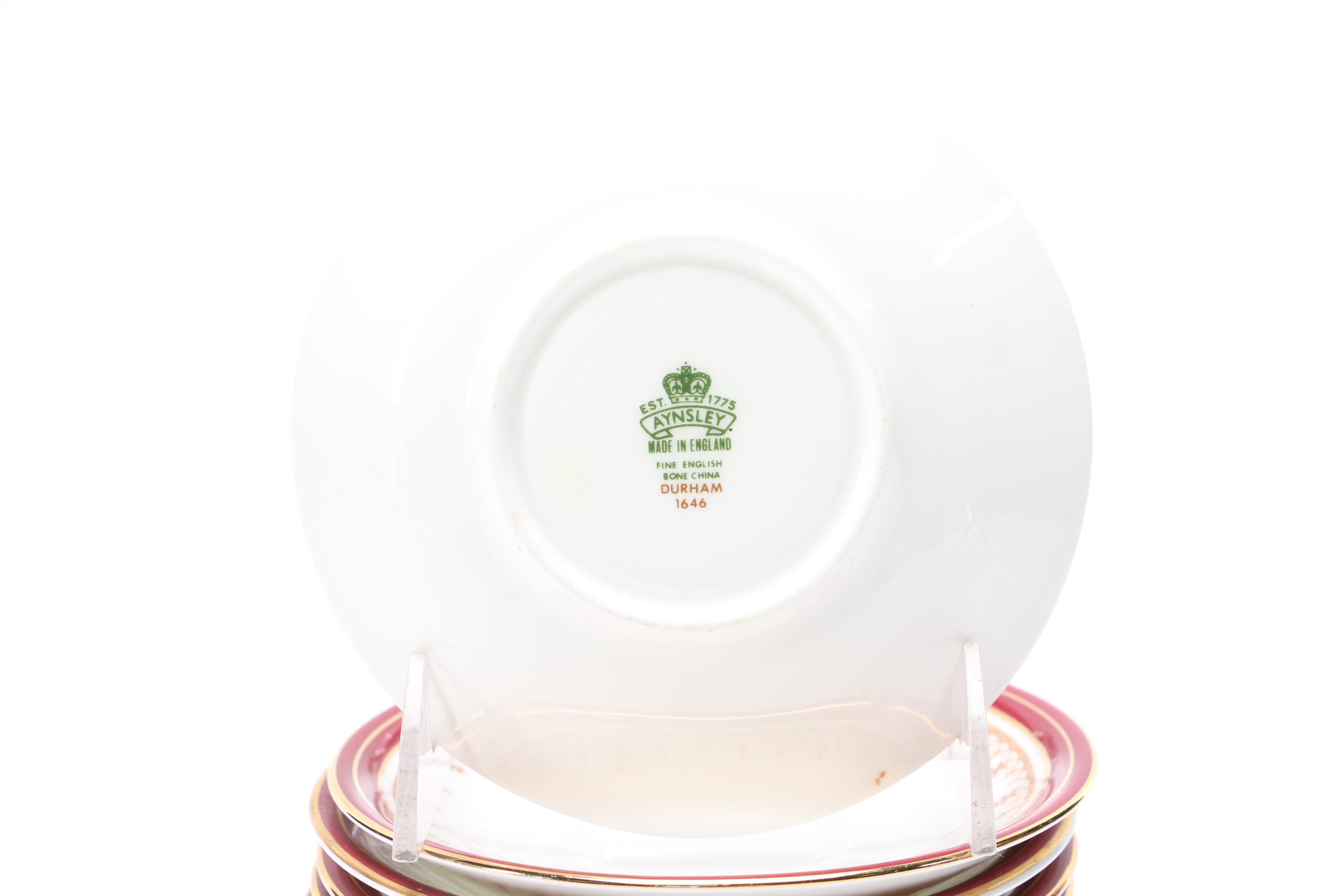 Aynsley Bone China Table Service