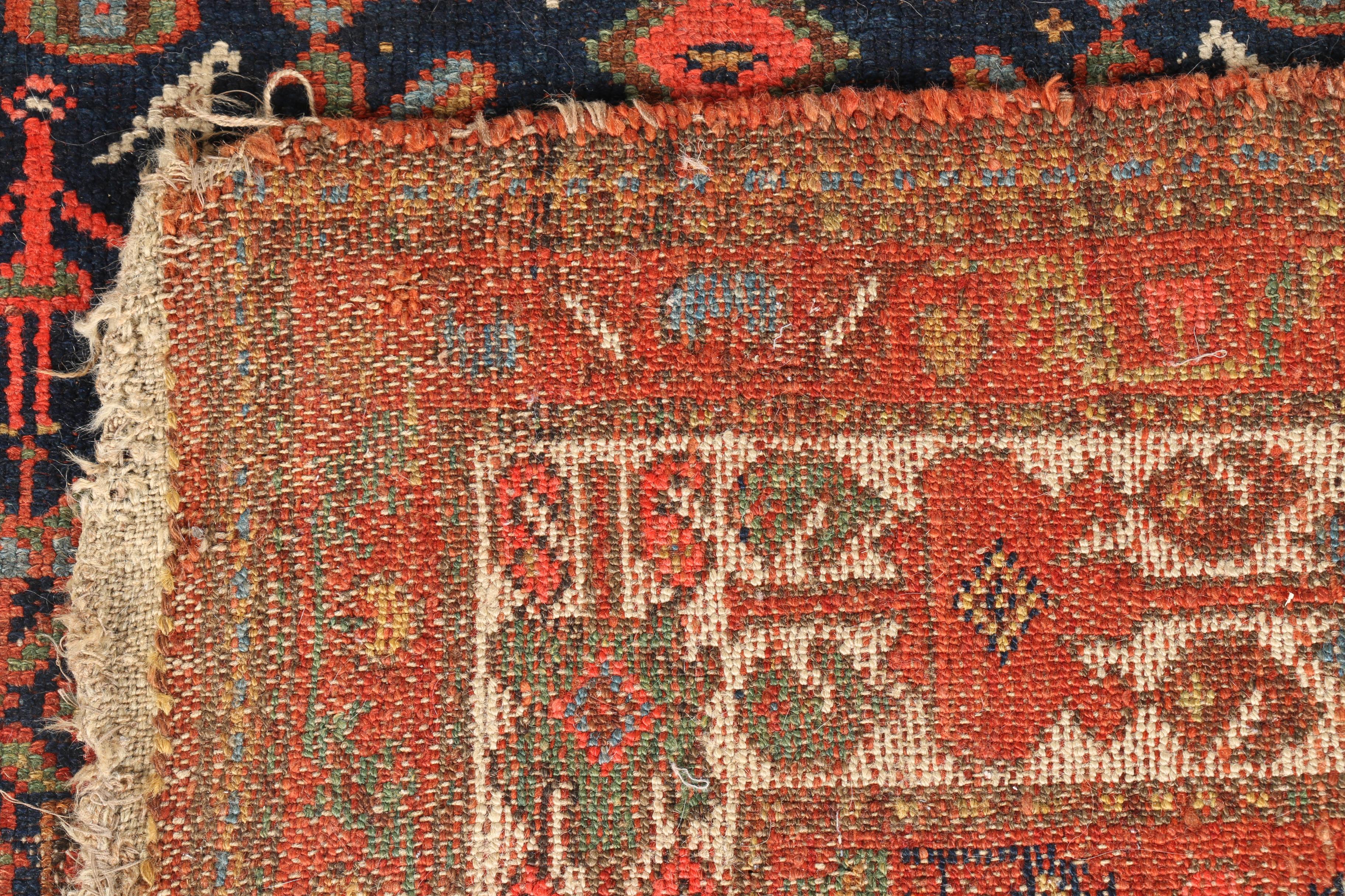 Antique Persian Qashqai Area Rug