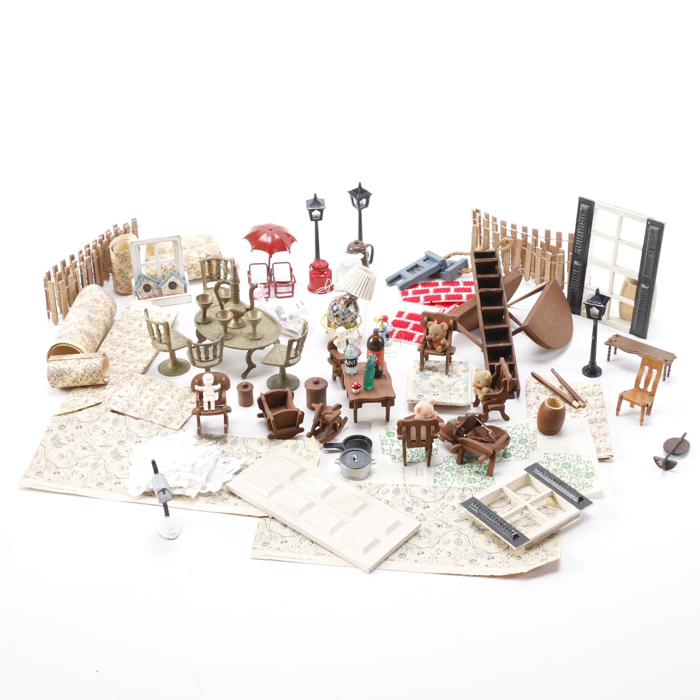 Miniature Dollhouse Accessories