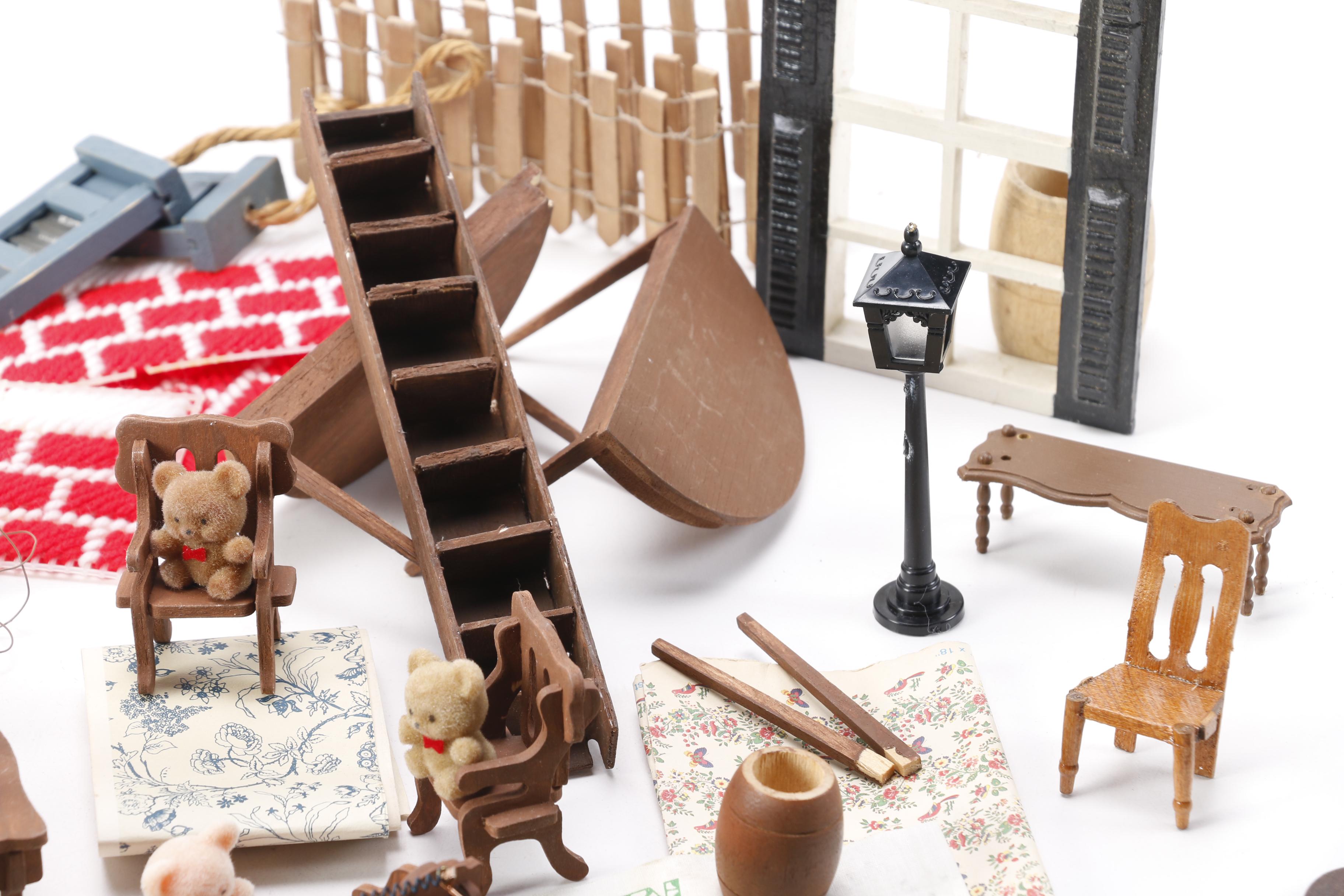 Miniature Dollhouse Accessories
