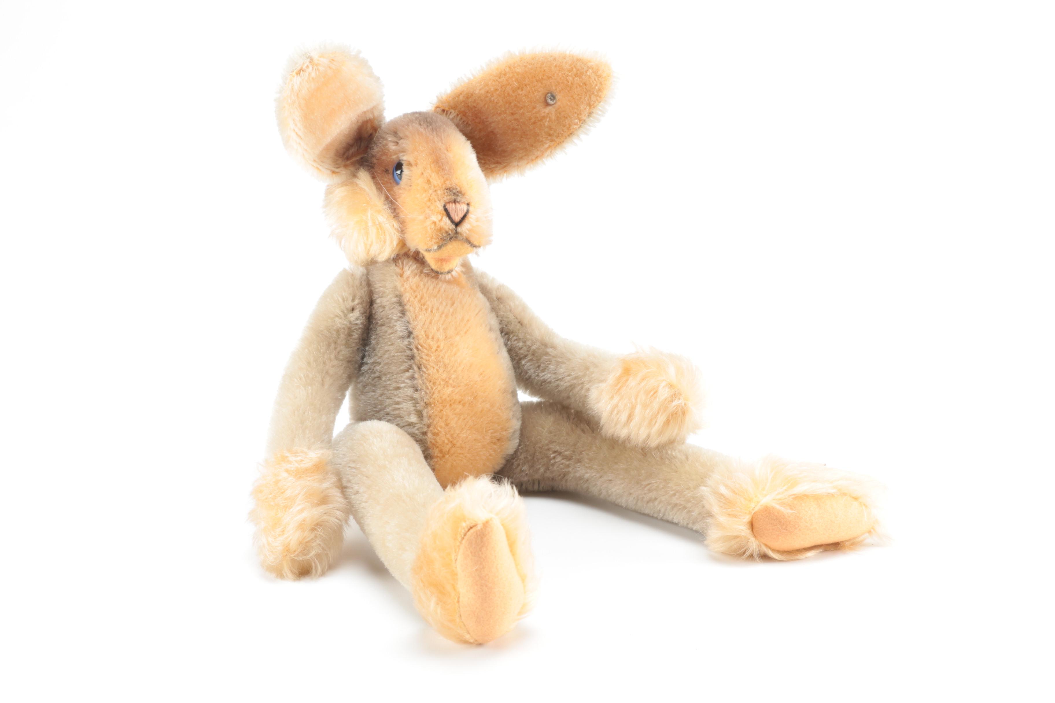 Antique Stuffed Toy Rabbits Including Steiff