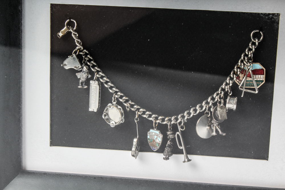 Set of Three Framed Charm Bracelets