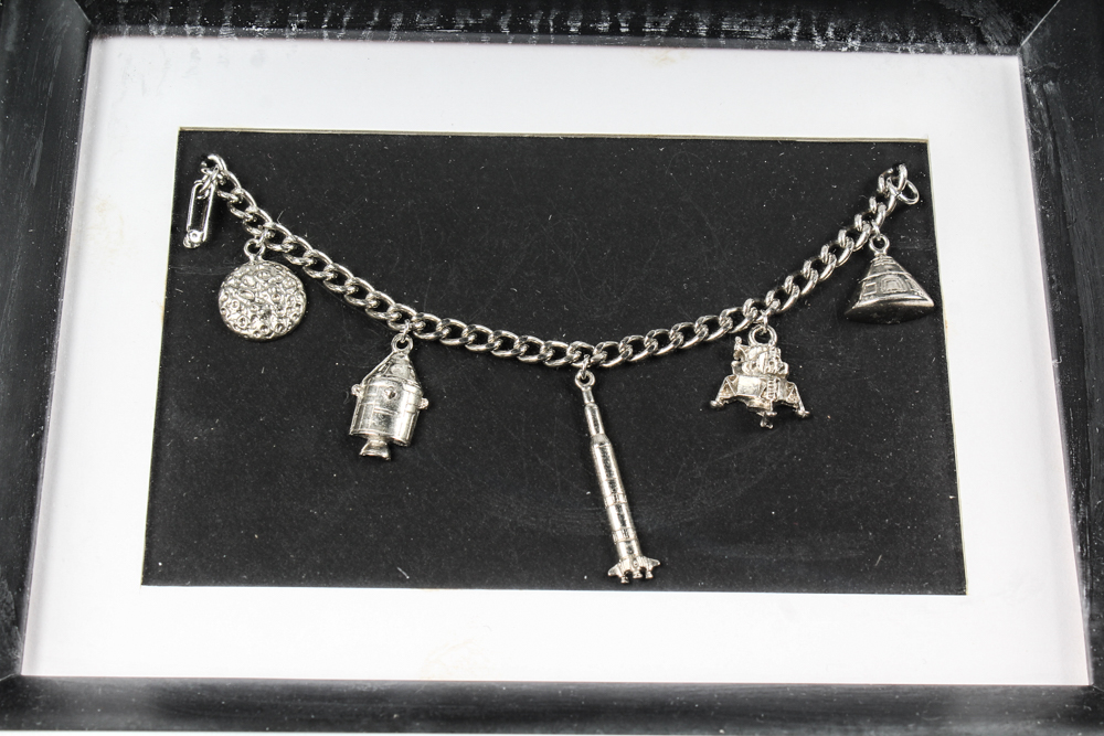Set of Three Framed Charm Bracelets