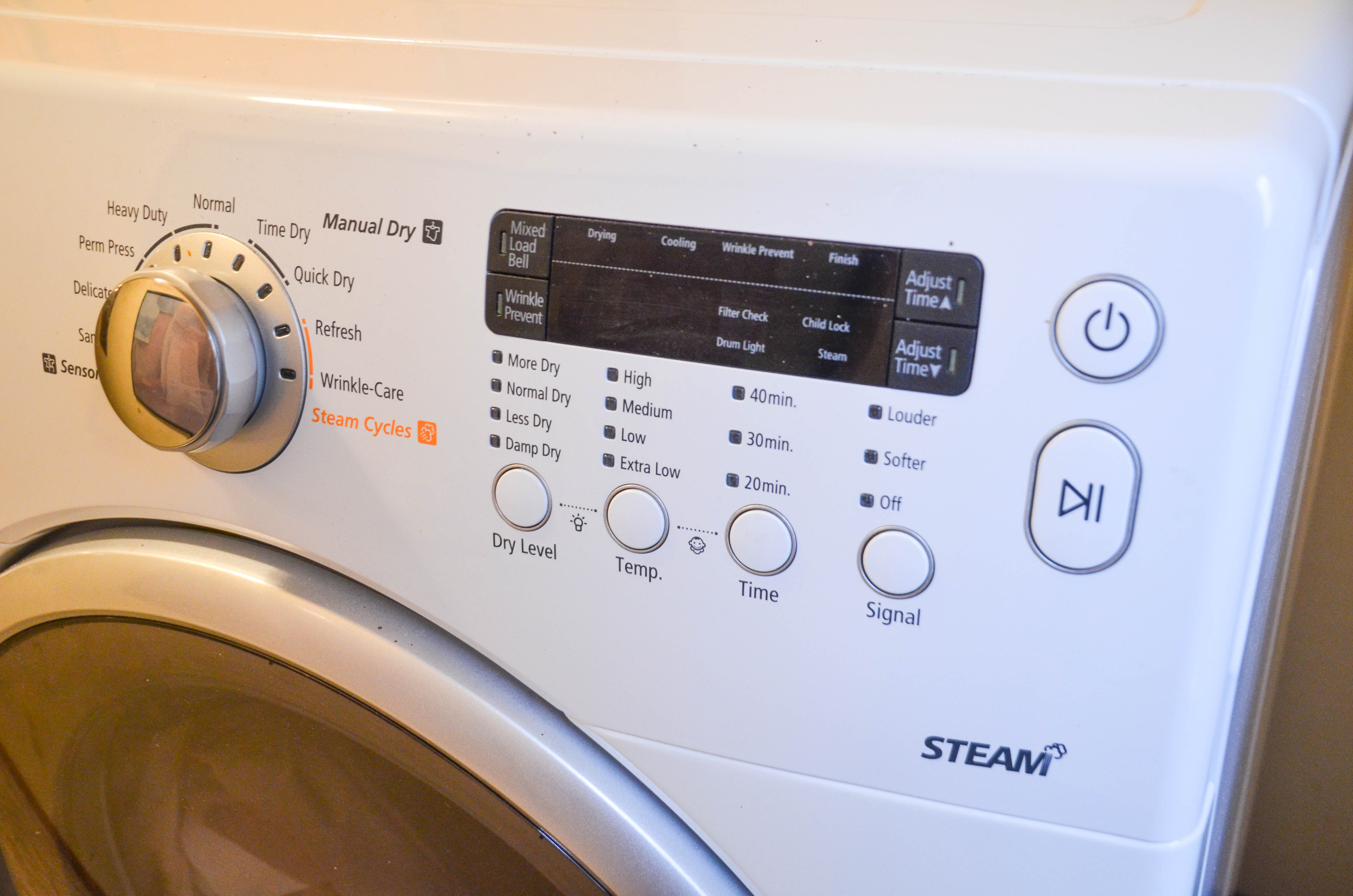 Samsung VRT Steam Washer And Dryer with Pedestal Drawers