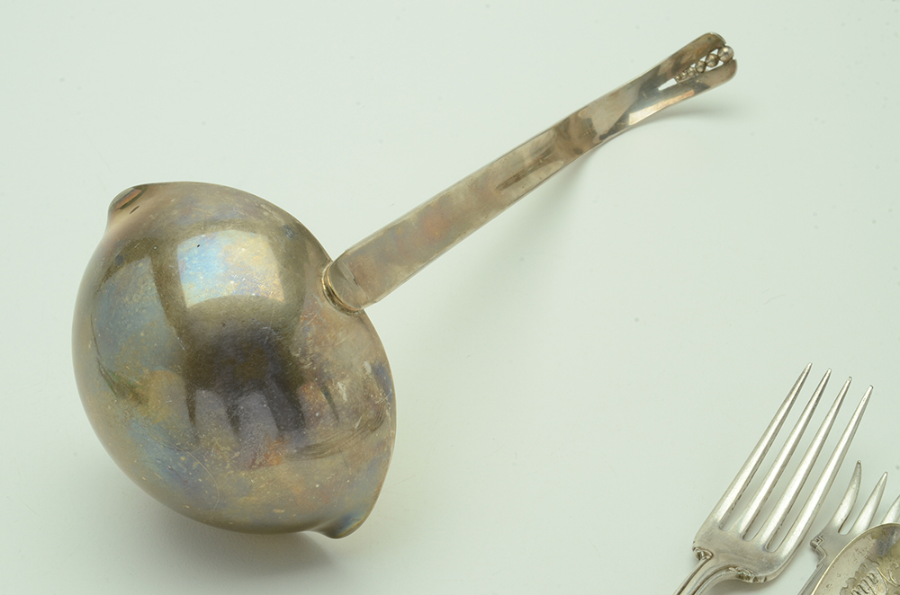 Group of Silver Plate and Nickel Silver Flatware