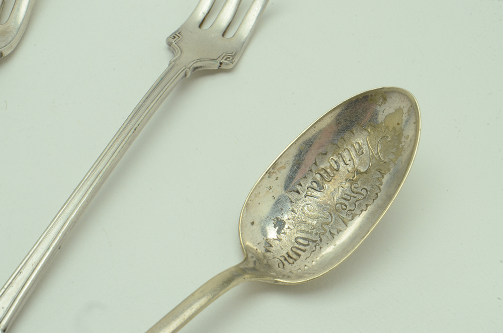 Group of Silver Plate and Nickel Silver Flatware