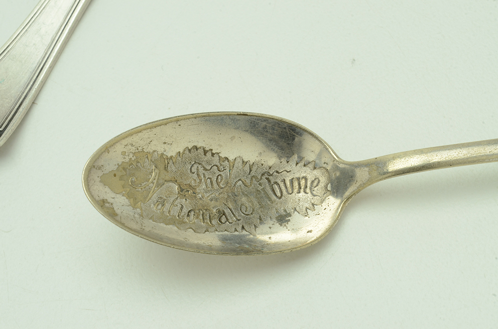 Group of Silver Plate and Nickel Silver Flatware