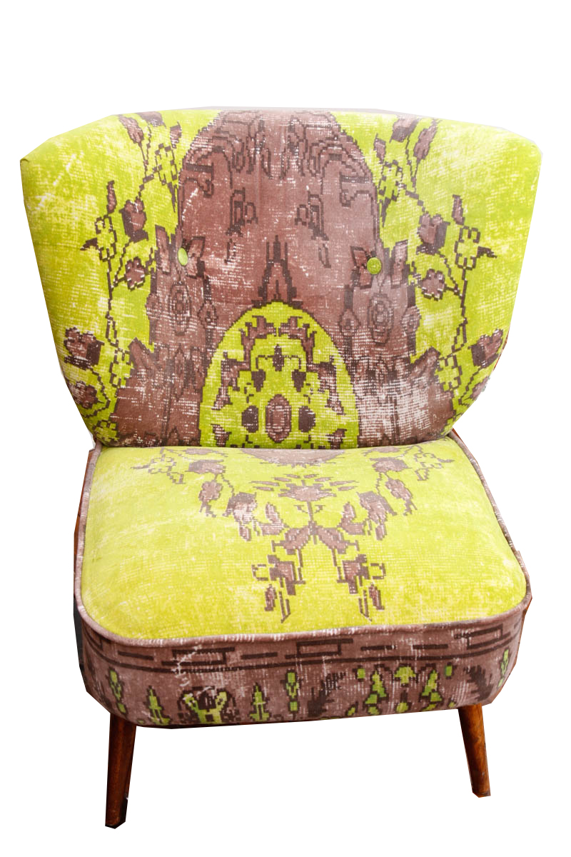 Mid Century Modern Upholstered Accent Chair