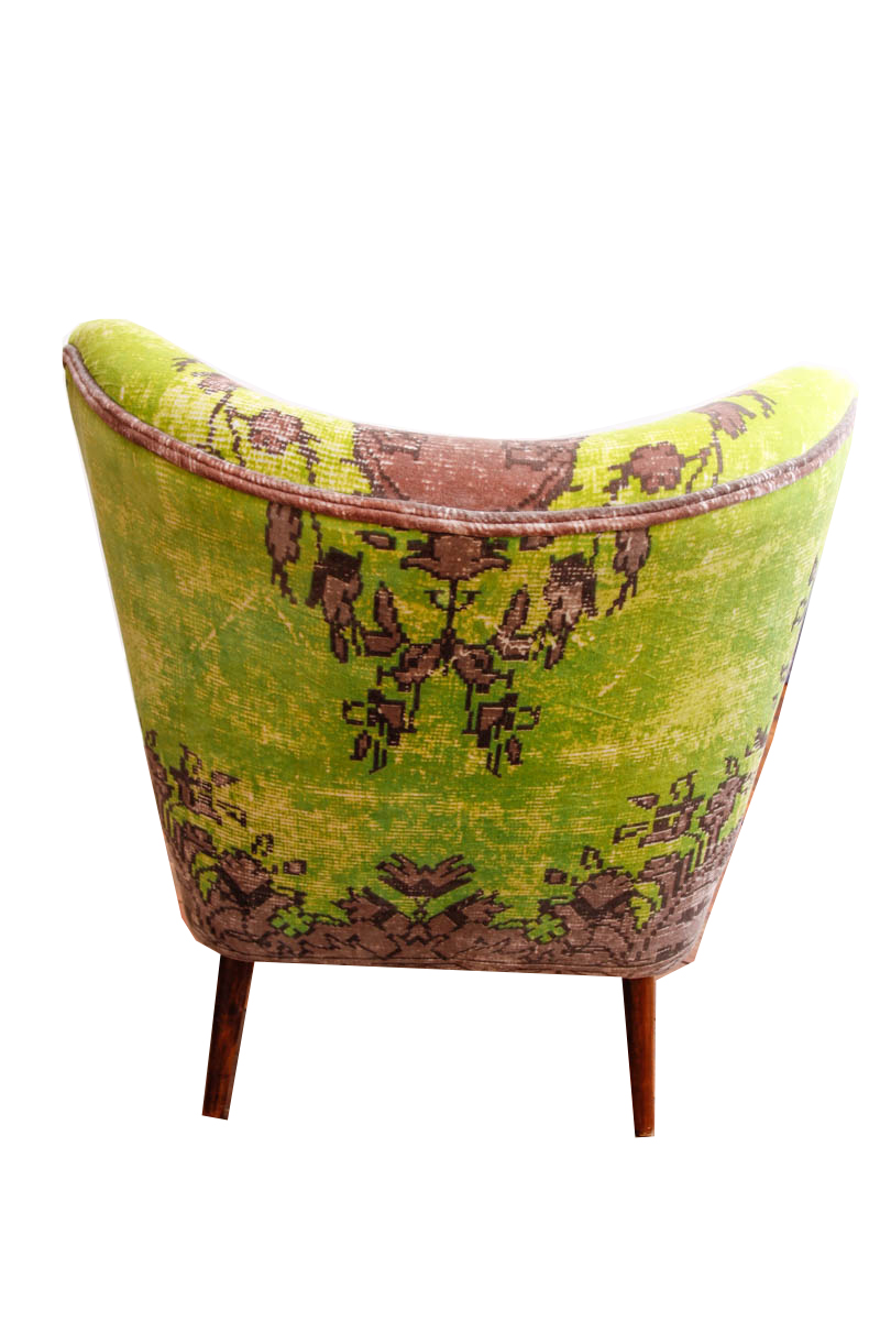 Mid Century Modern Upholstered Accent Chair