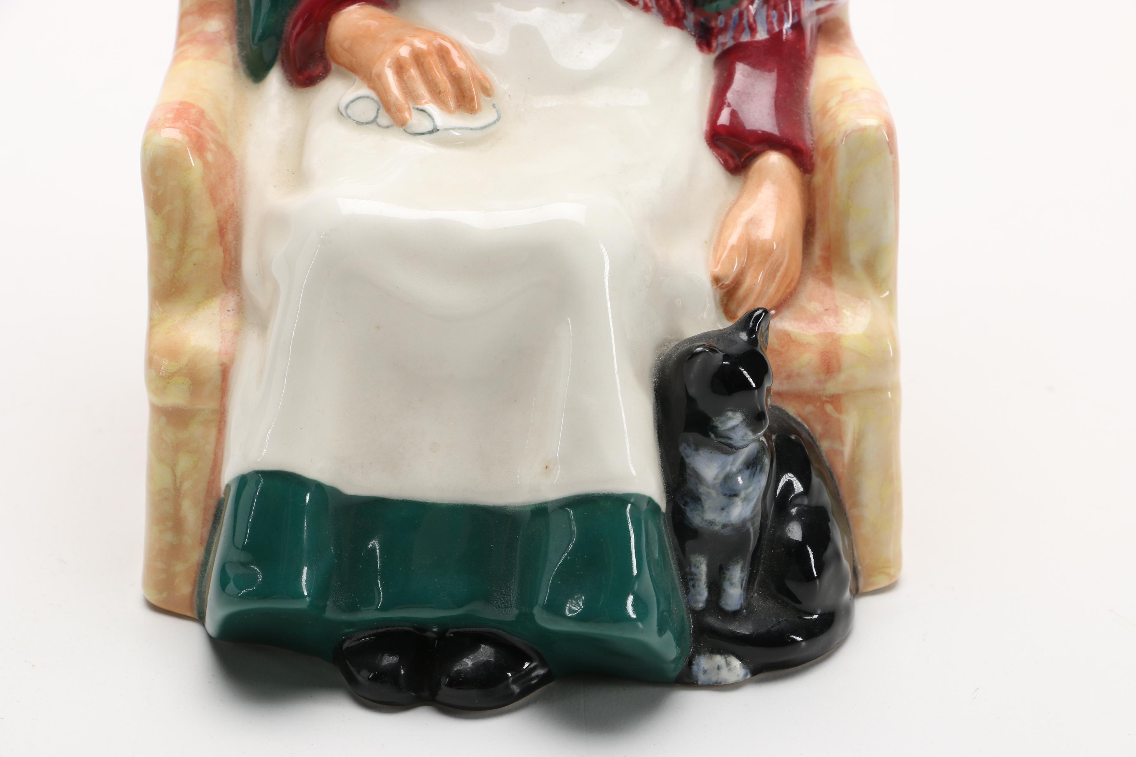 1974 Royal Doulton "Forty Winks" Porcelain Figurine