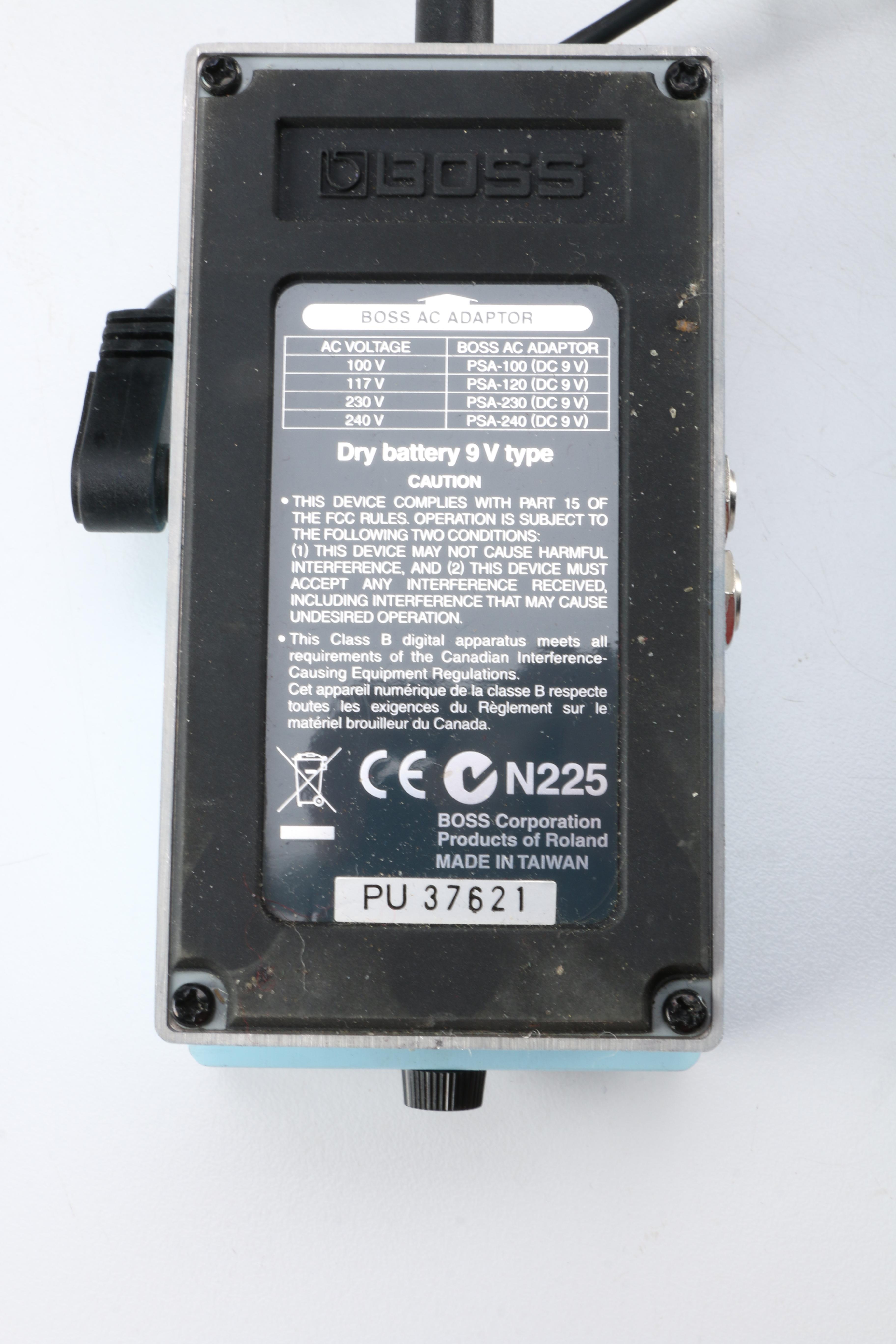 Boss CE-5 Chorus Ensemble and DigiTech X-Series DigiDelay Effects Pedals