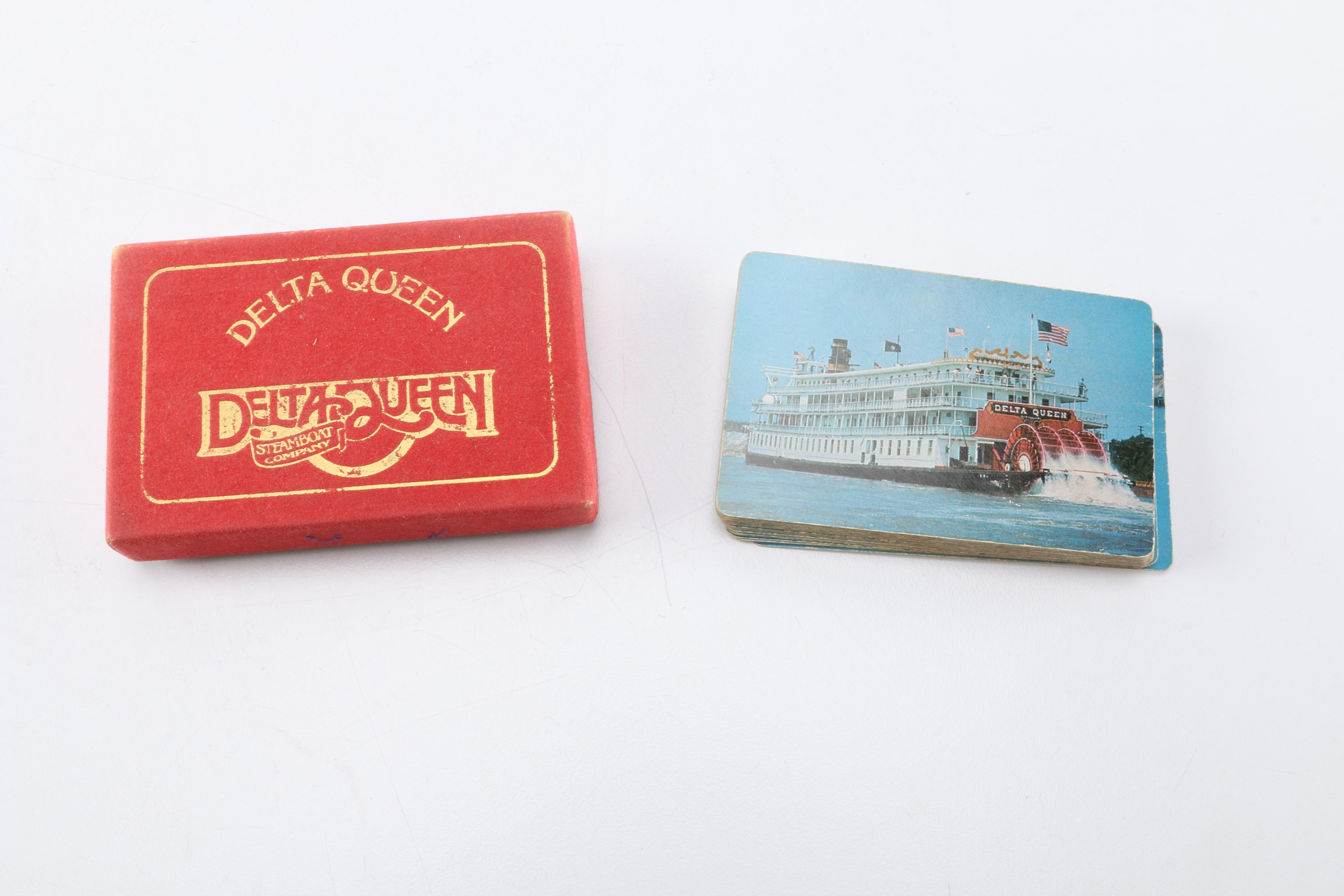 Delta Queen Steamboat Company Playing Cards