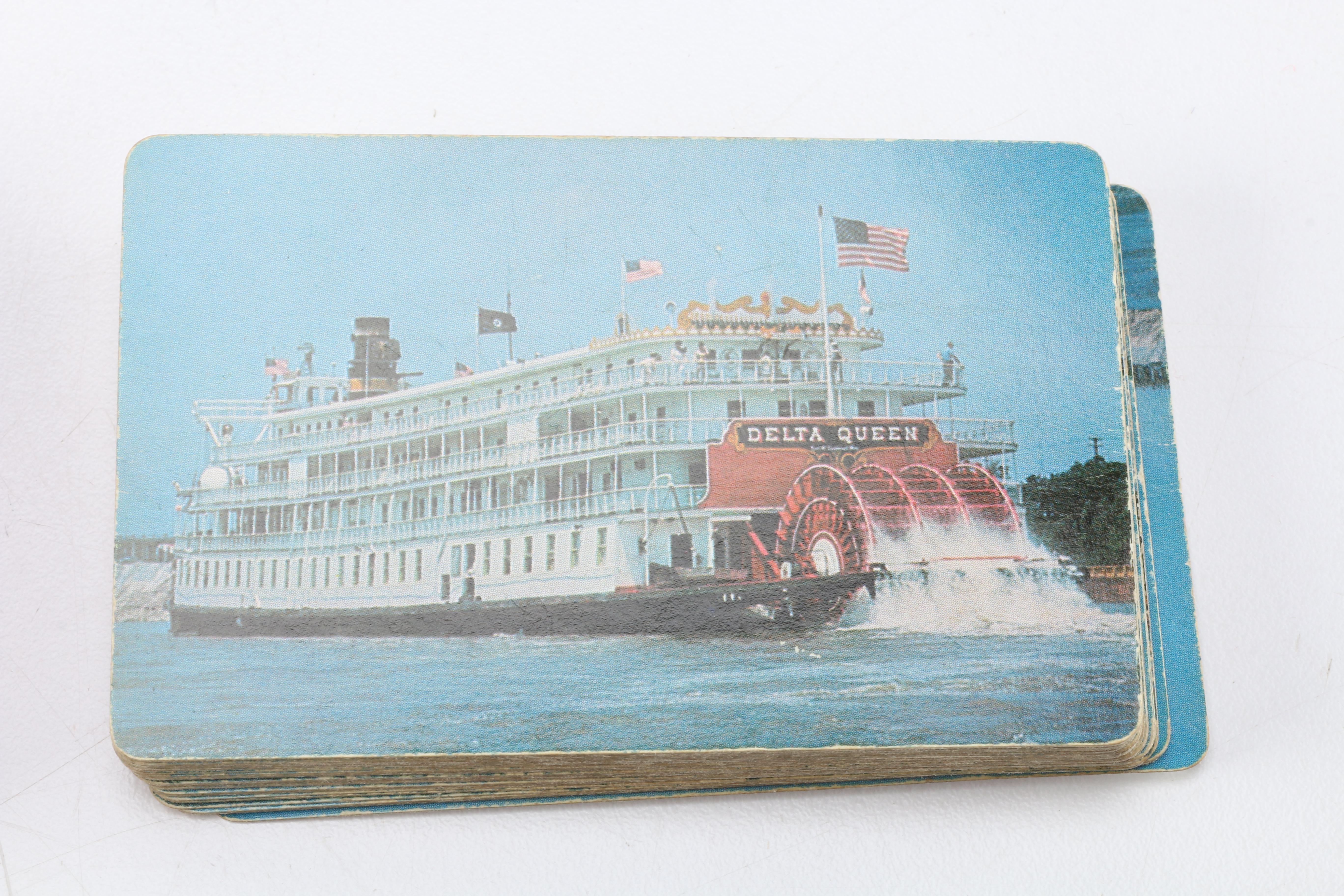 Delta Queen Steamboat Company Playing Cards