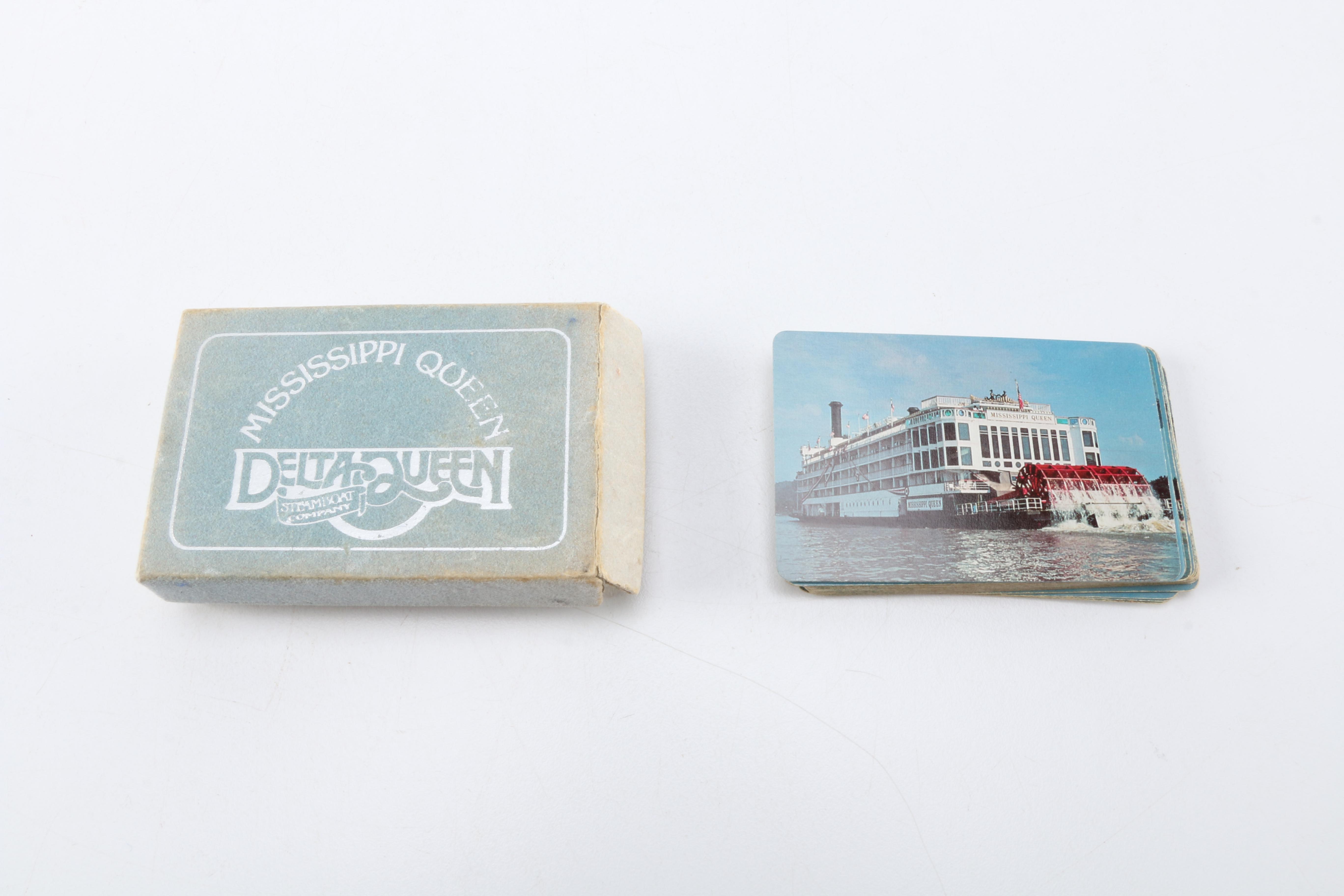 Delta Queen Steamboat Company Playing Cards
