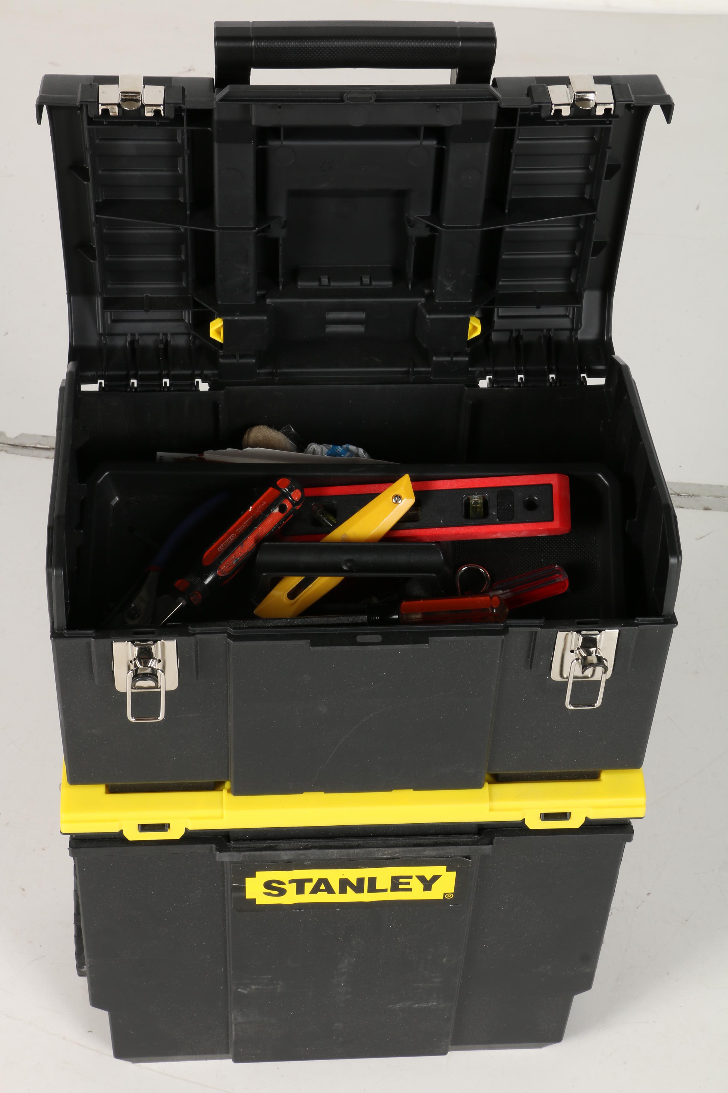 Stanley 3-in-1 Rolling Workshop and Tools