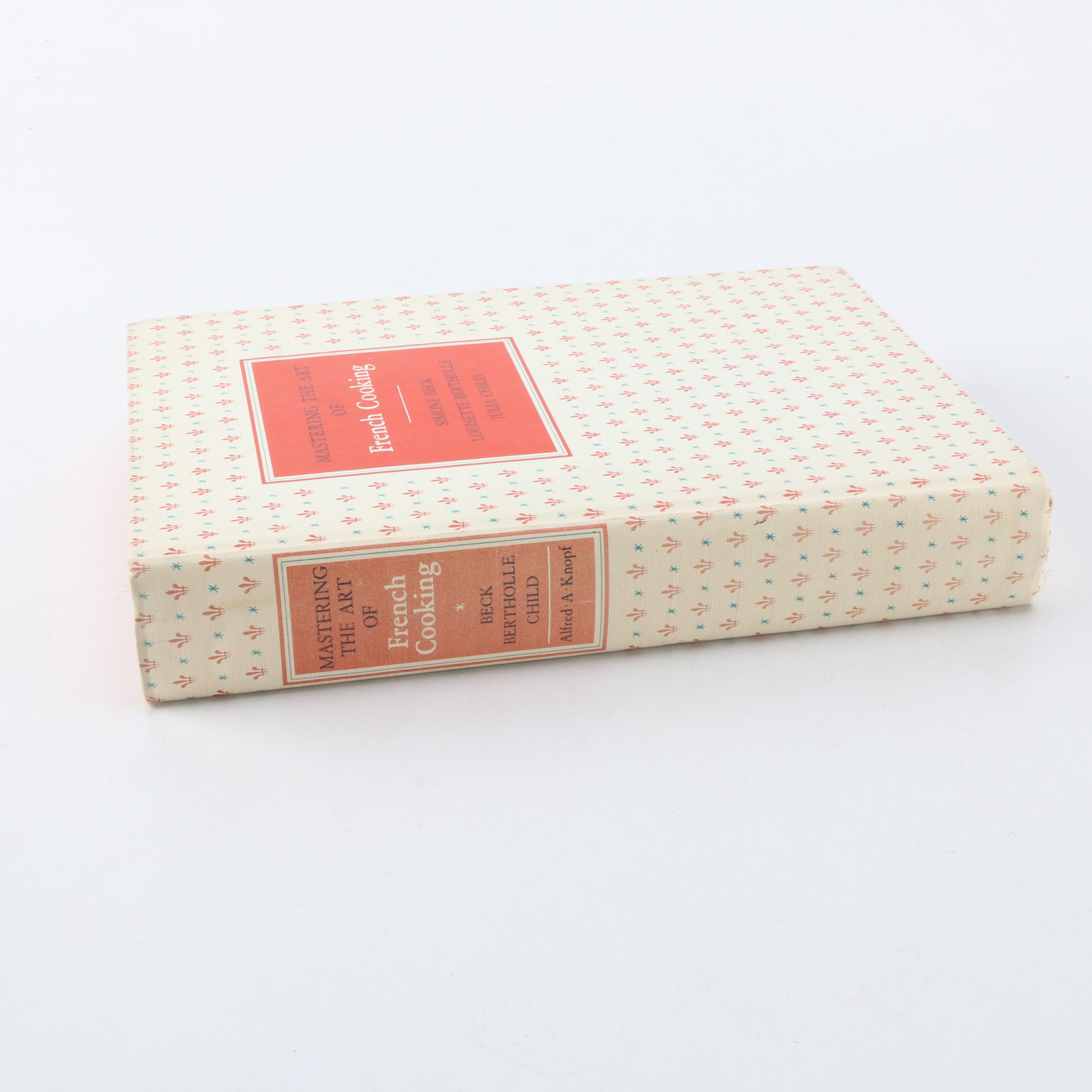 1961 First Edition "Mastering the Art of French Cooking" by Simone Beck, Louisette Bertholle and Julia Child