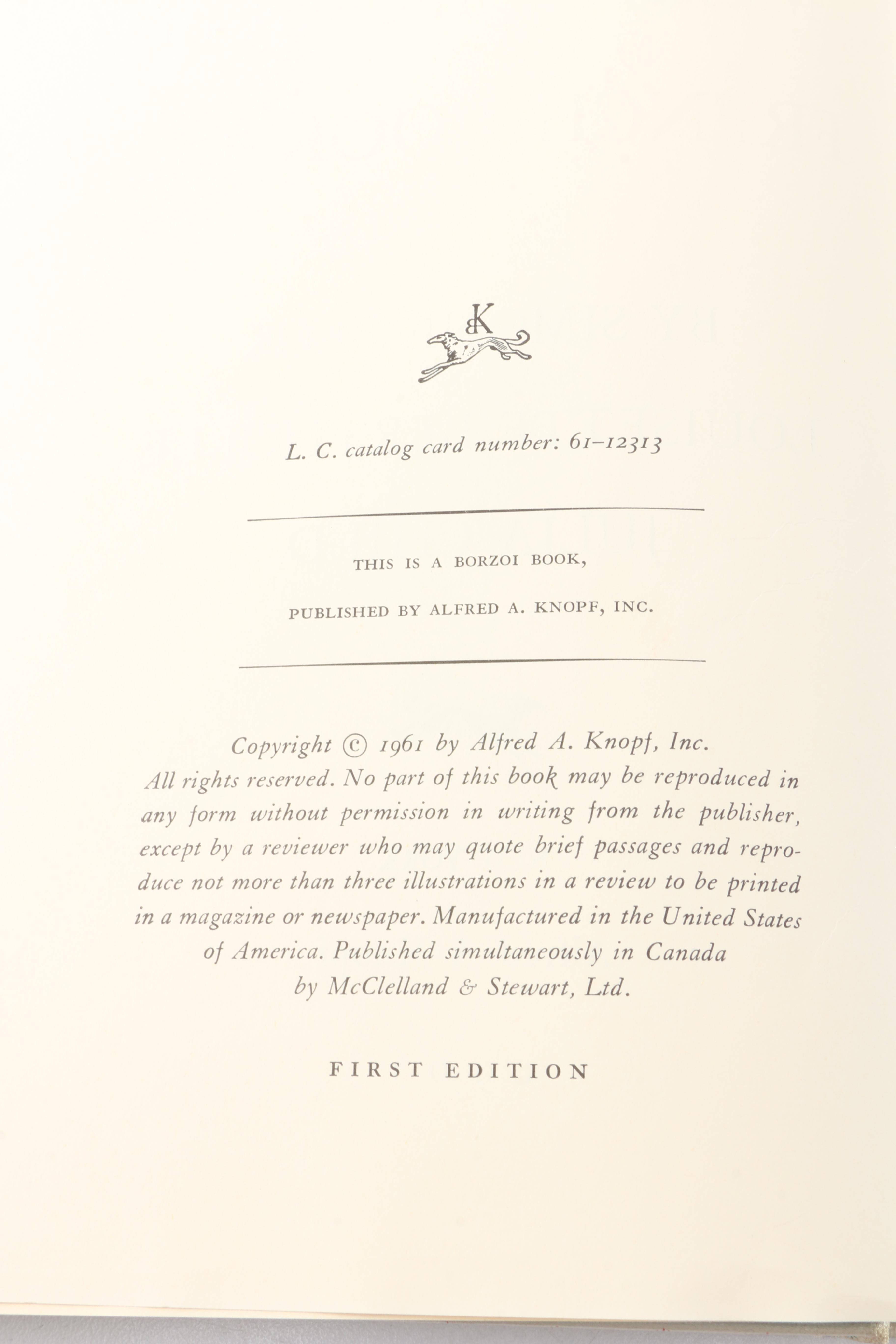 1961 First Edition "Mastering the Art of French Cooking" by Simone Beck, Louisette Bertholle and Julia Child