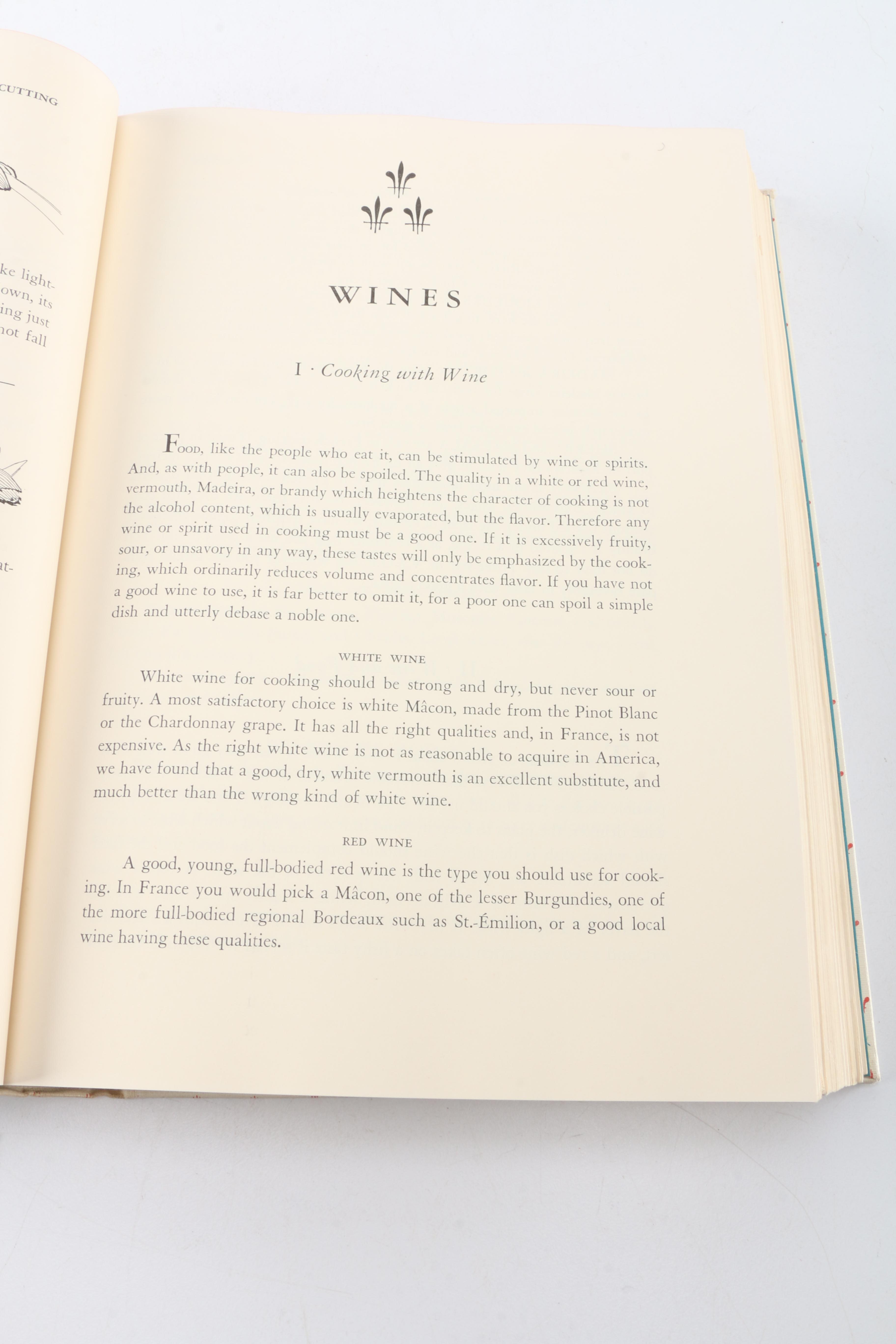 1961 First Edition "Mastering the Art of French Cooking" by Simone Beck, Louisette Bertholle and Julia Child